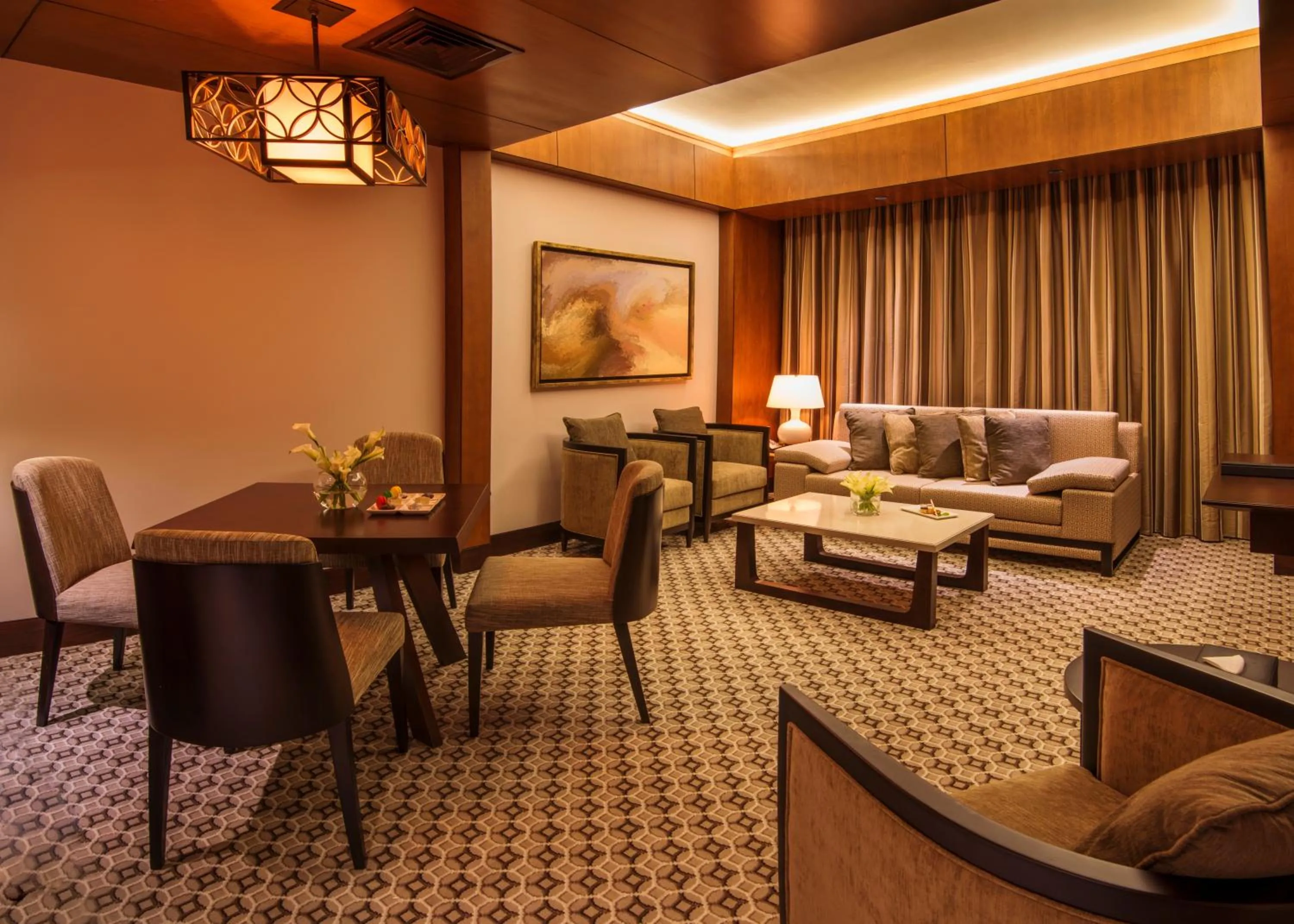 Living room in Ayla Grand Hotel