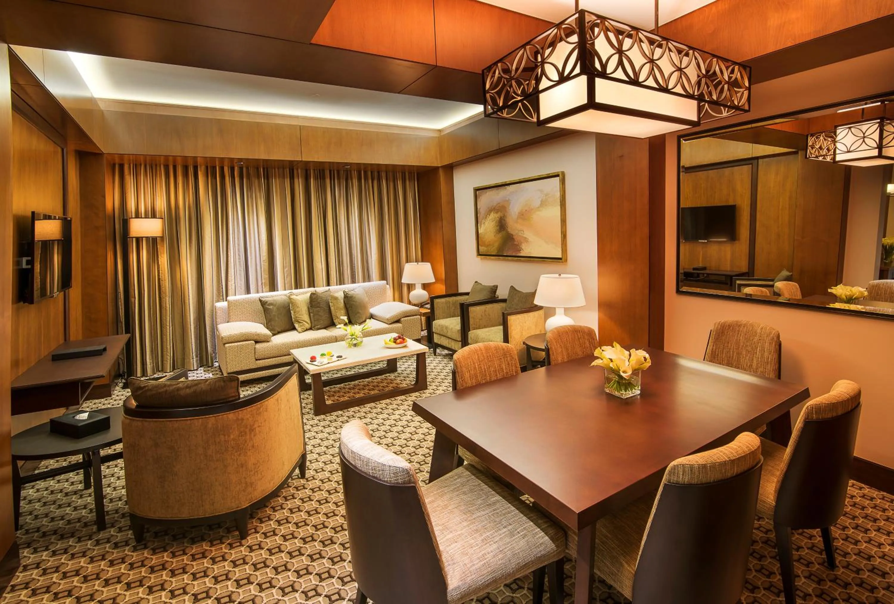 Living room in Ayla Grand Hotel