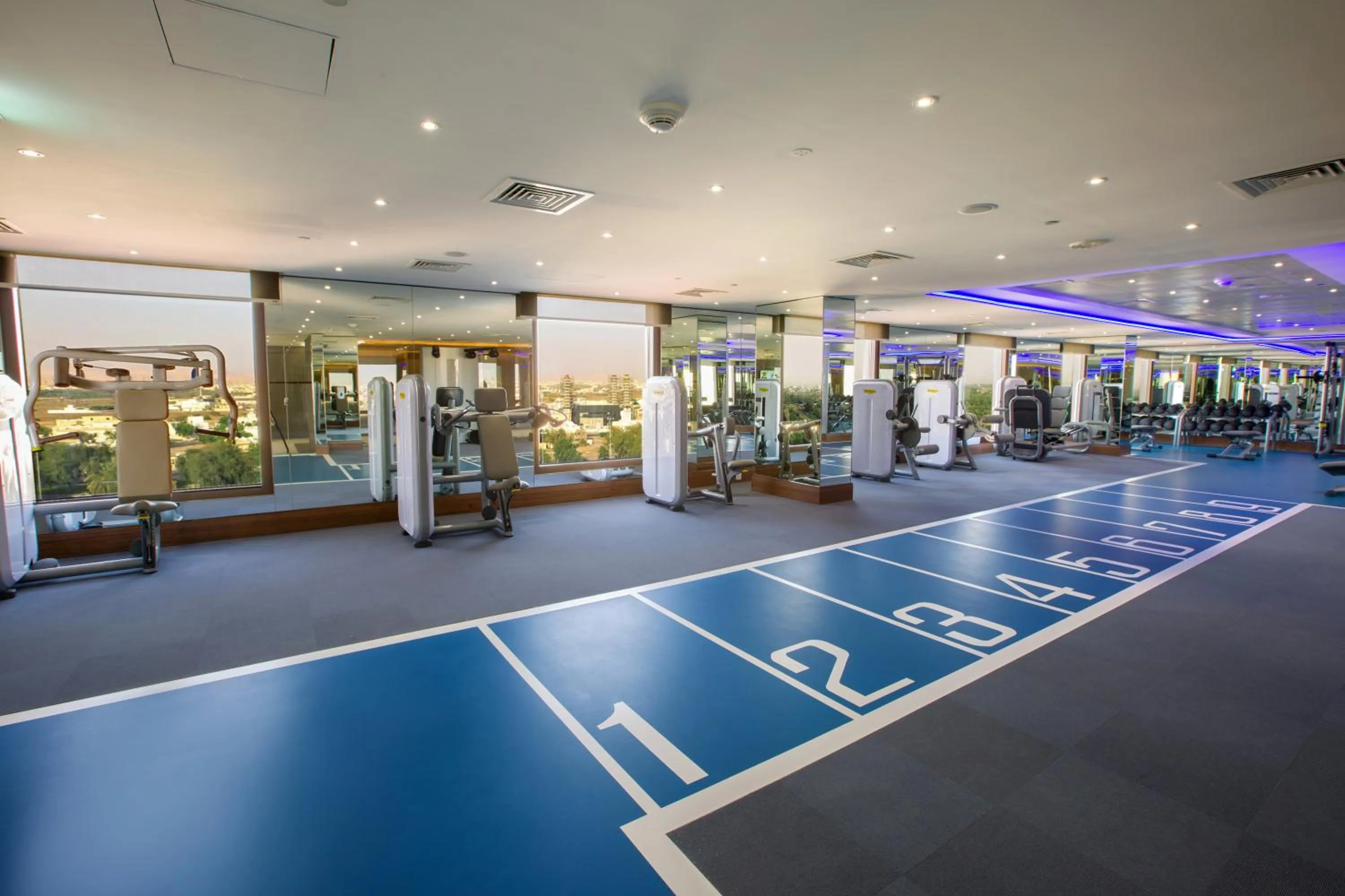 Fitness centre/facilities in Ayla Grand Hotel