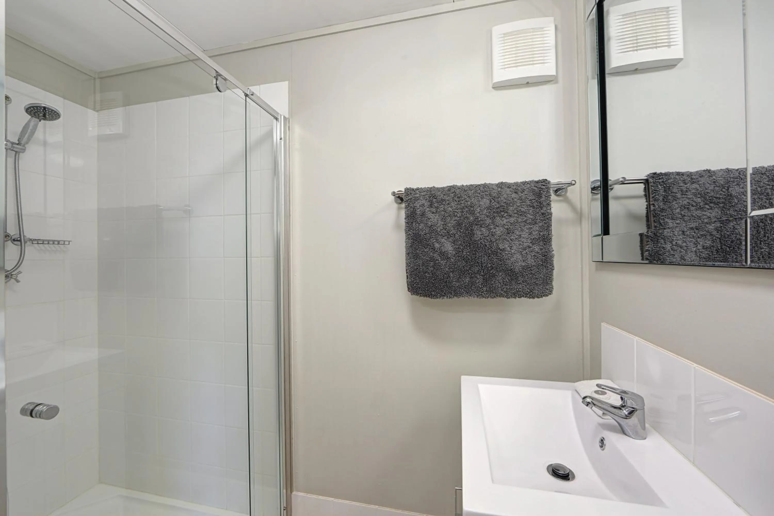 Bathroom in Alva Beach Tourist Park