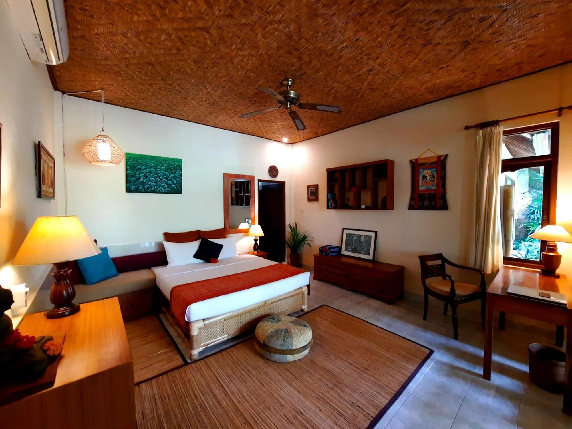 Bedroom, Bed in Alam Indah Ubud