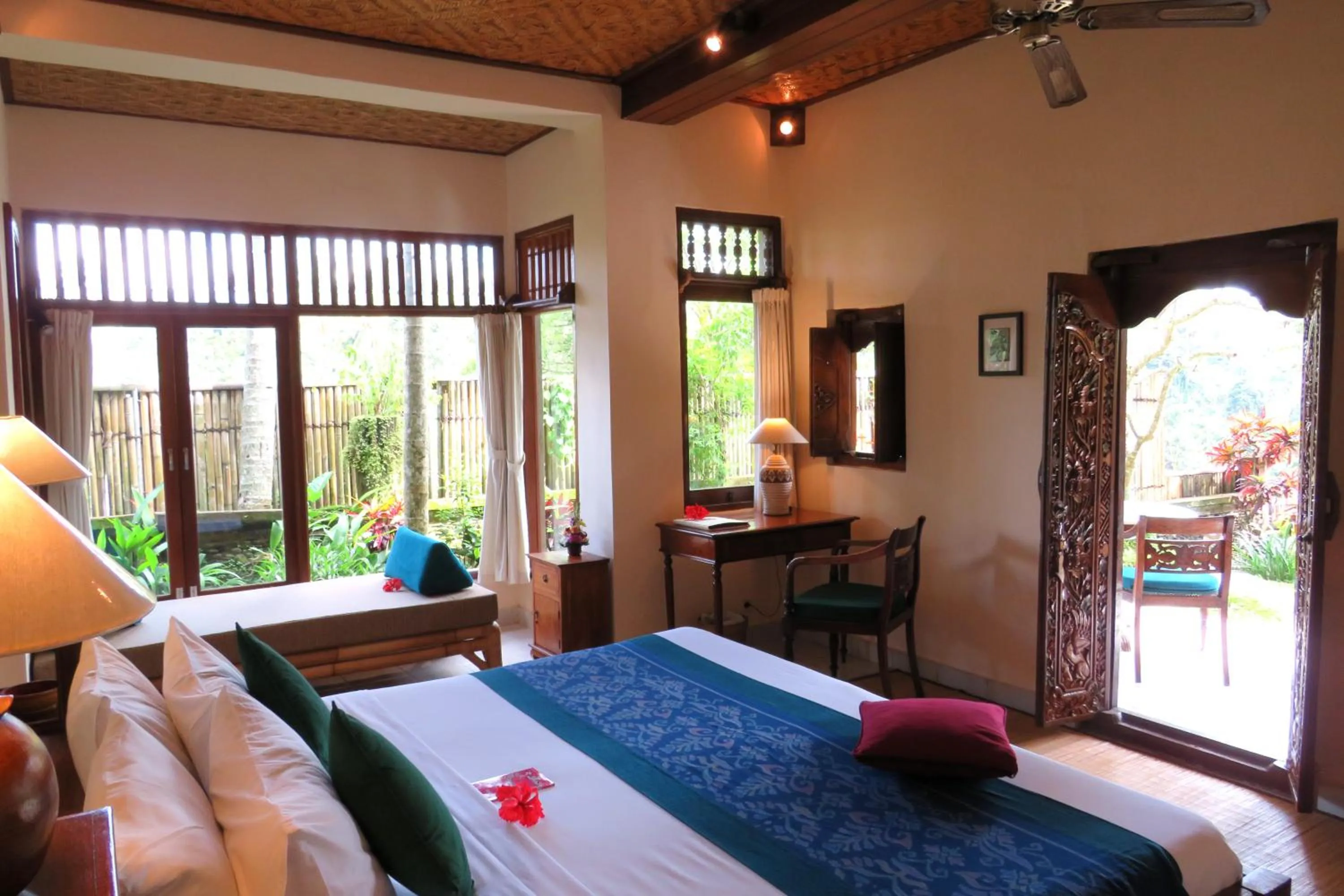 Bedroom, Bed in Alam Indah Ubud