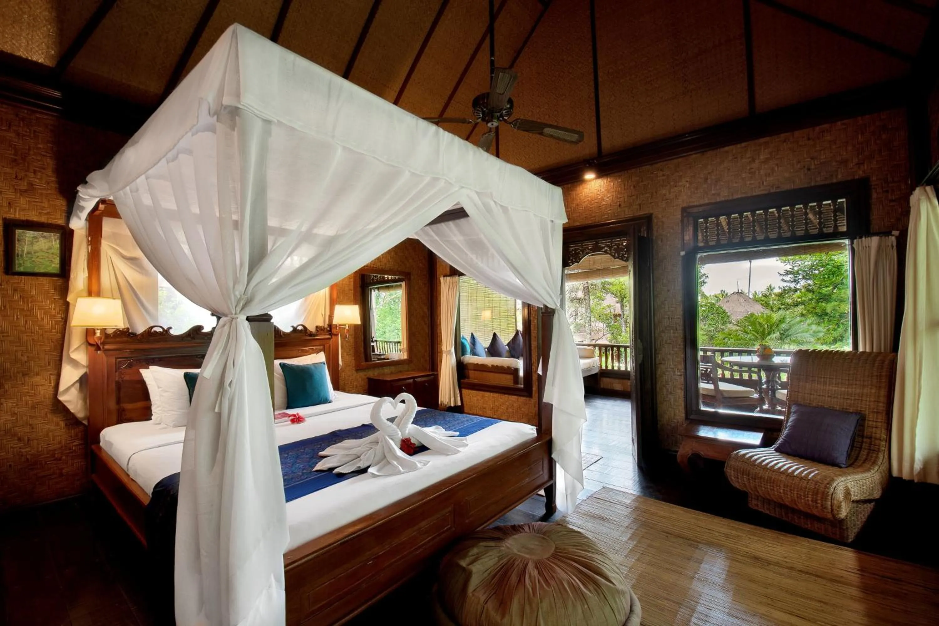 Bedroom, Bed in Alam Indah Ubud