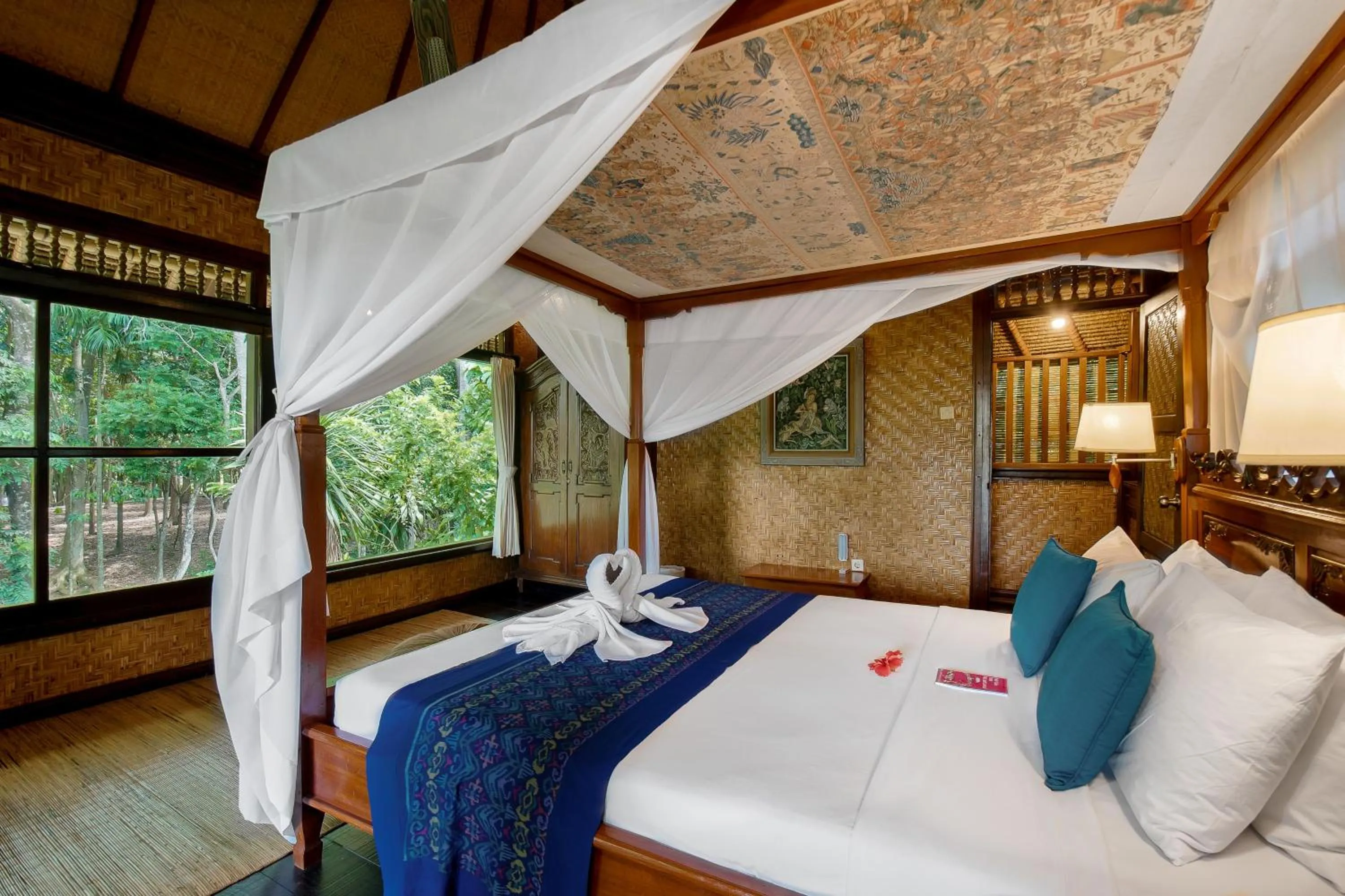 Bedroom, Bed in Alam Indah Ubud