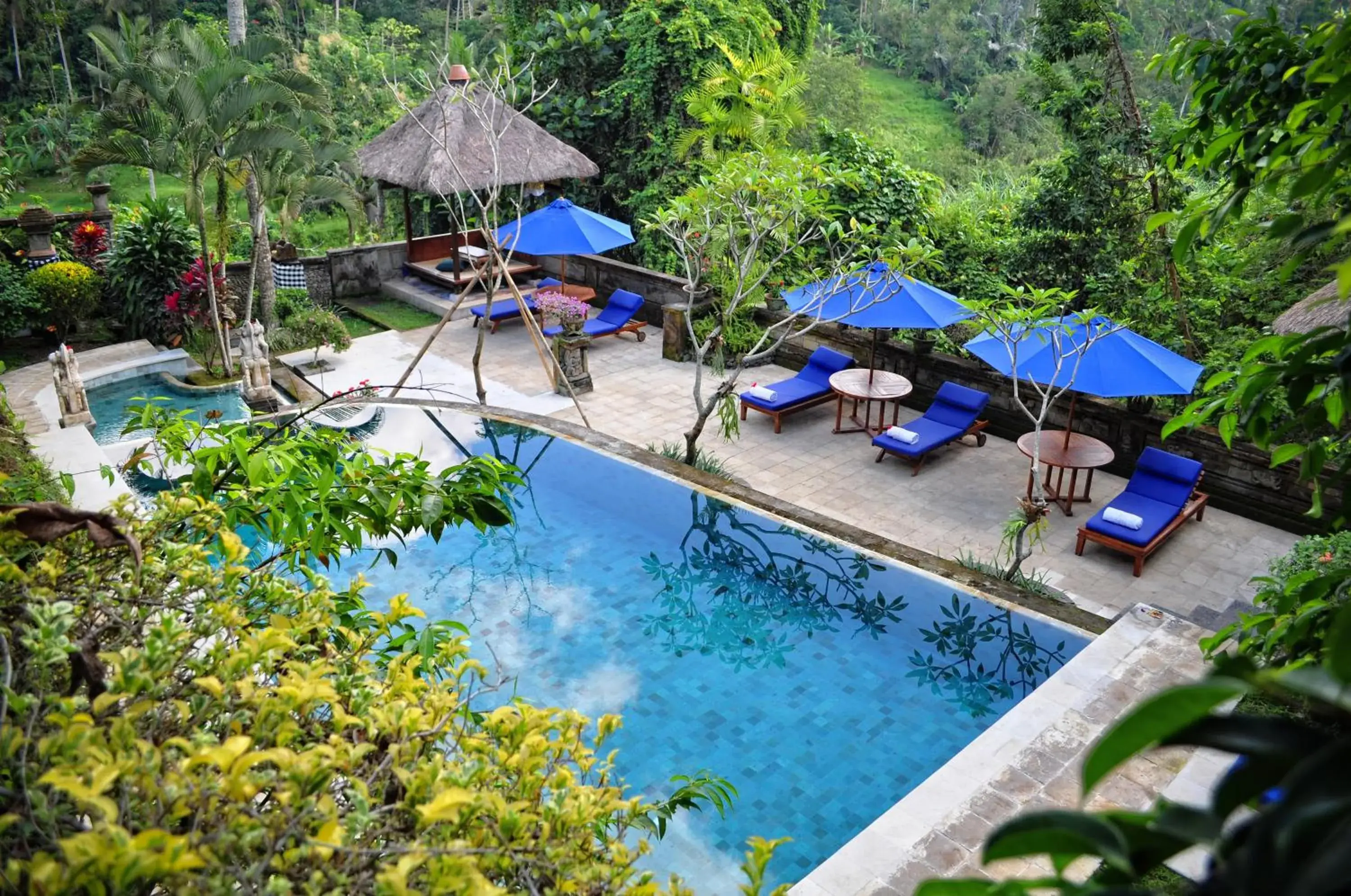 Swimming pool in Alam Indah Ubud Swimming pool in Alam Indah Ubud