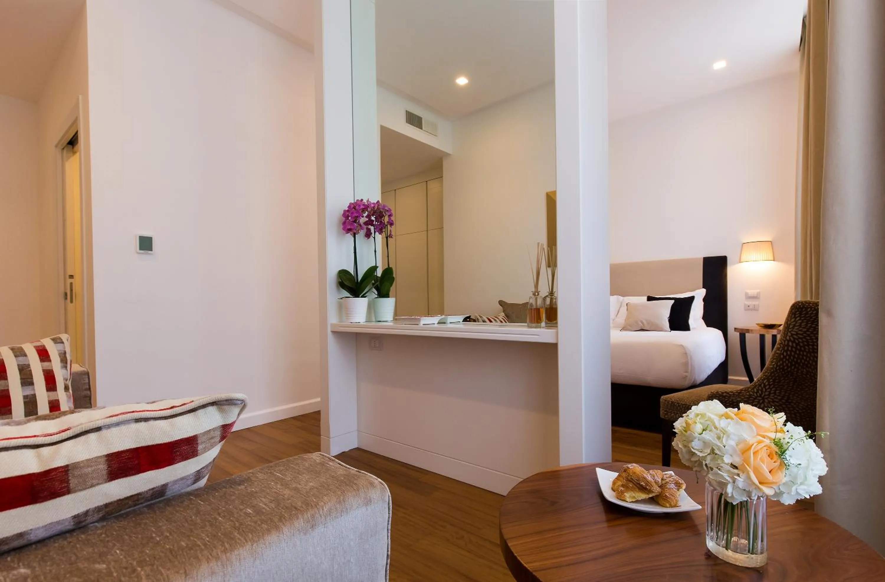 Bedroom, Bed in 900 Piazza del Popolo