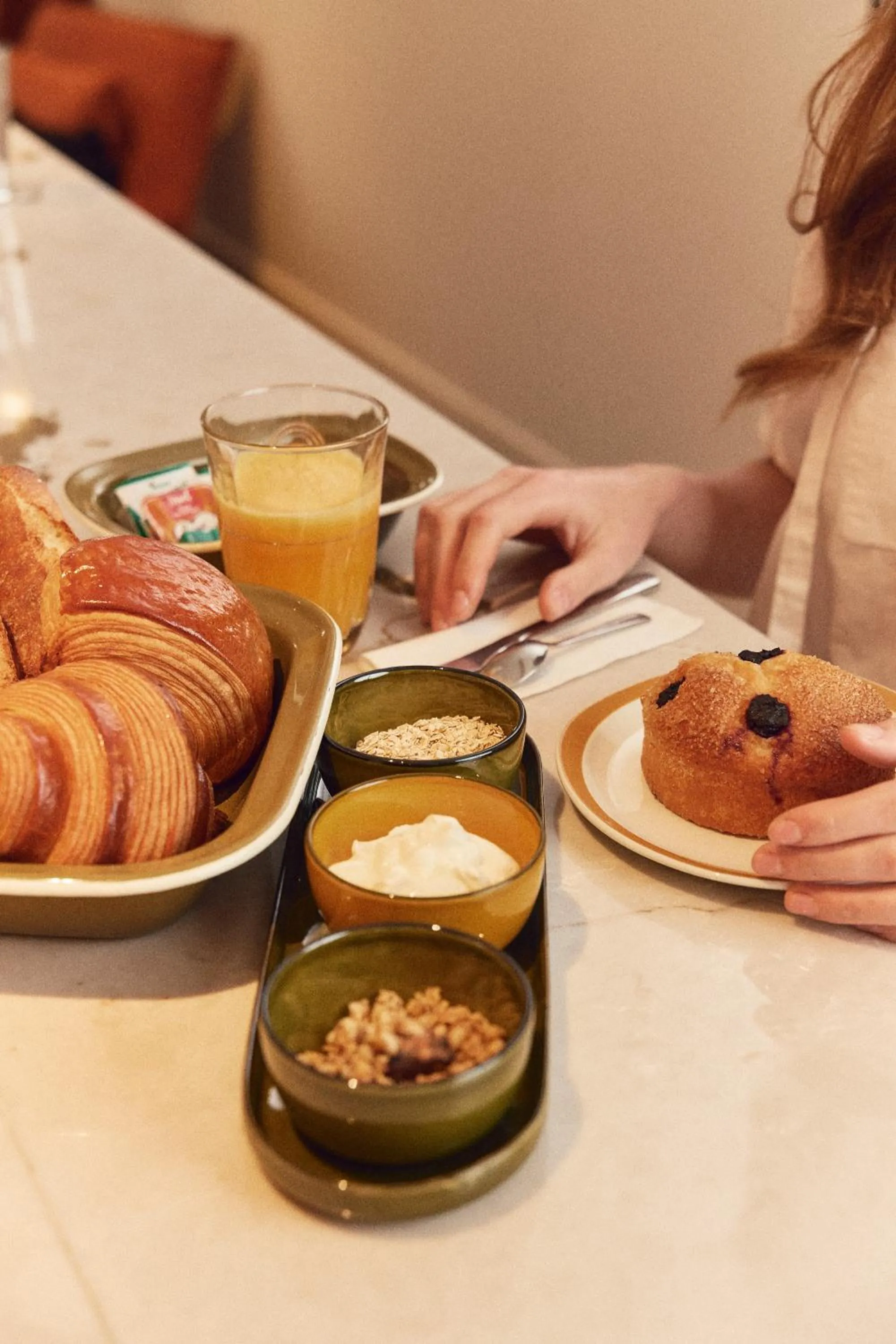 Breakfast in Hôtel Henri IV