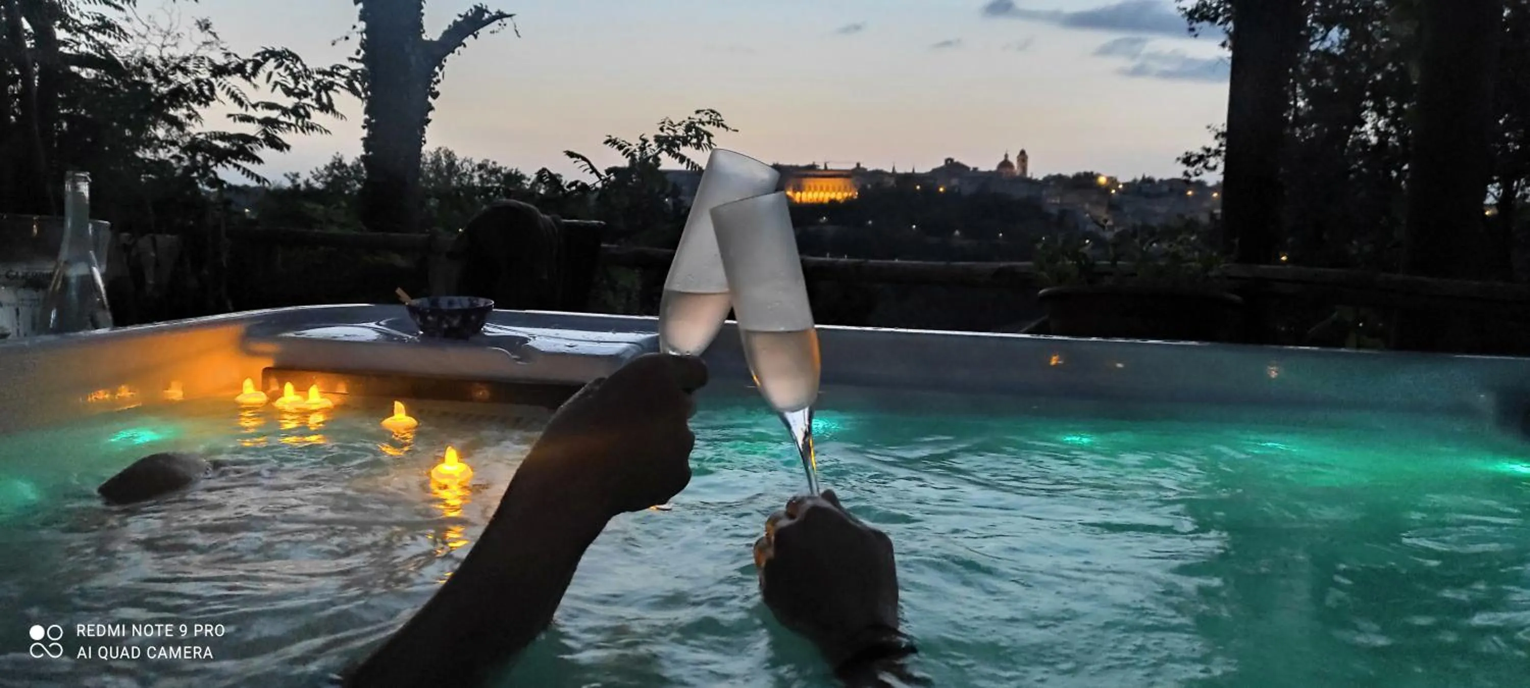 Hot Tub in Ca'Lavalle B&B