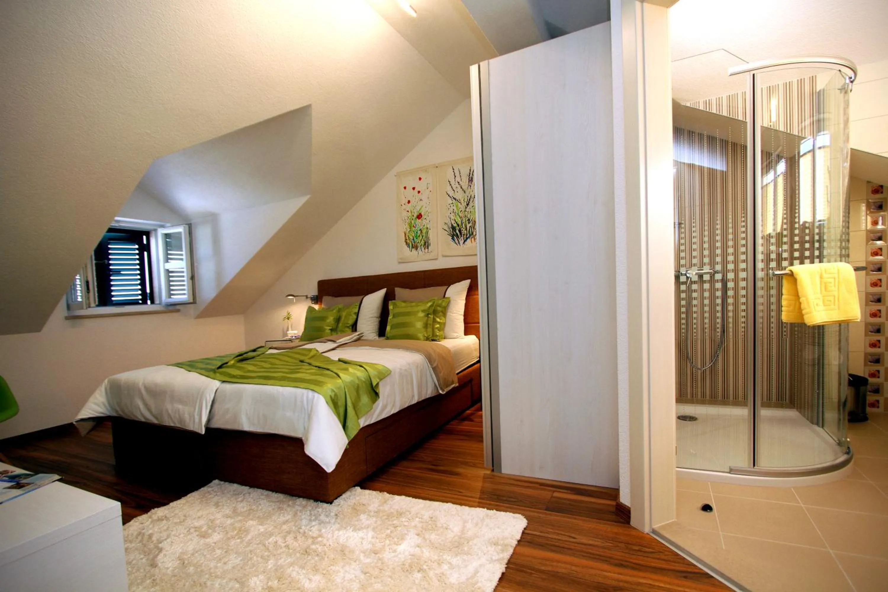 Bedroom, Bed in Apartment Allure