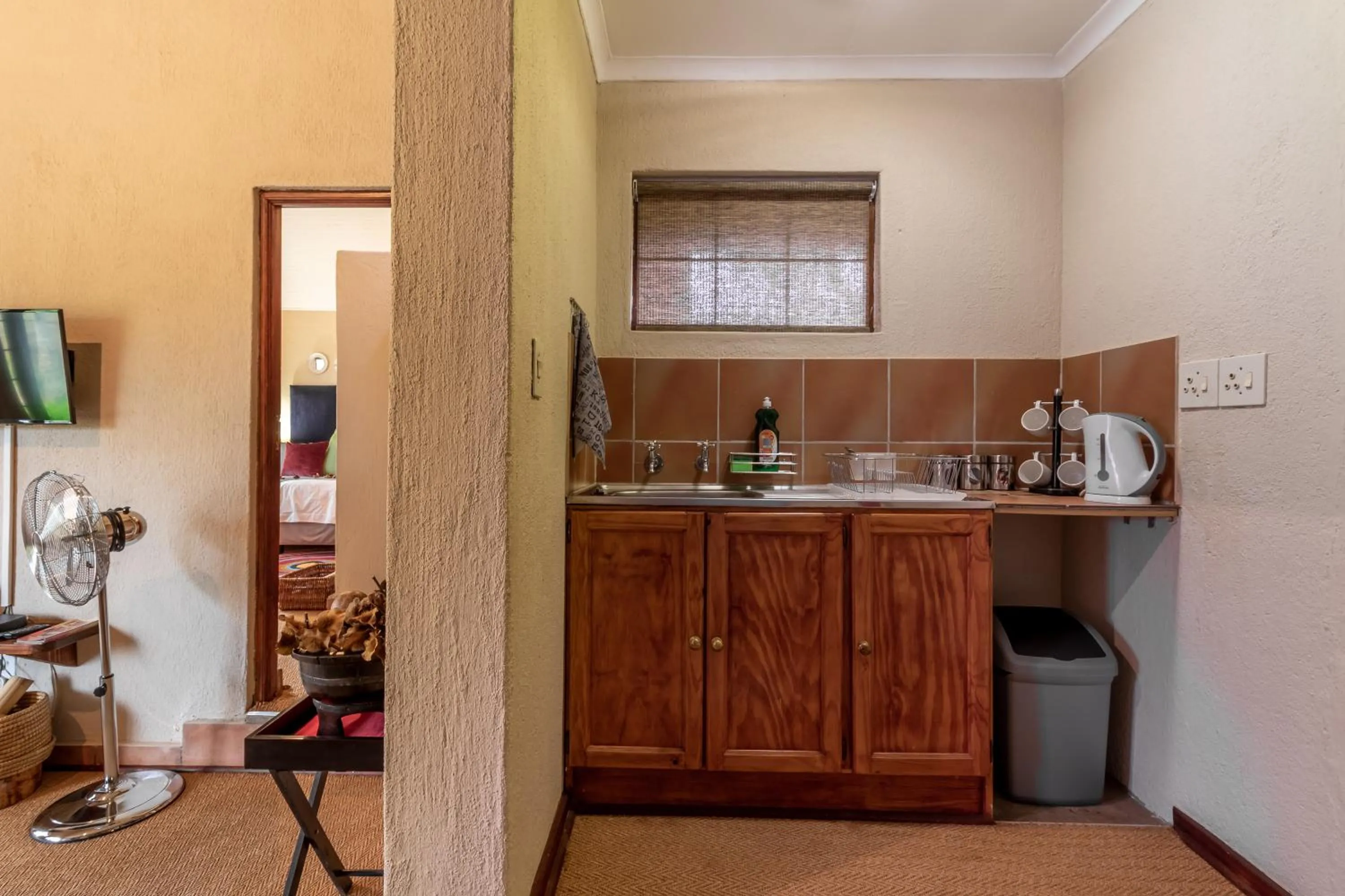 Kitchen or kitchenette in Ulwazi Rock Lodge