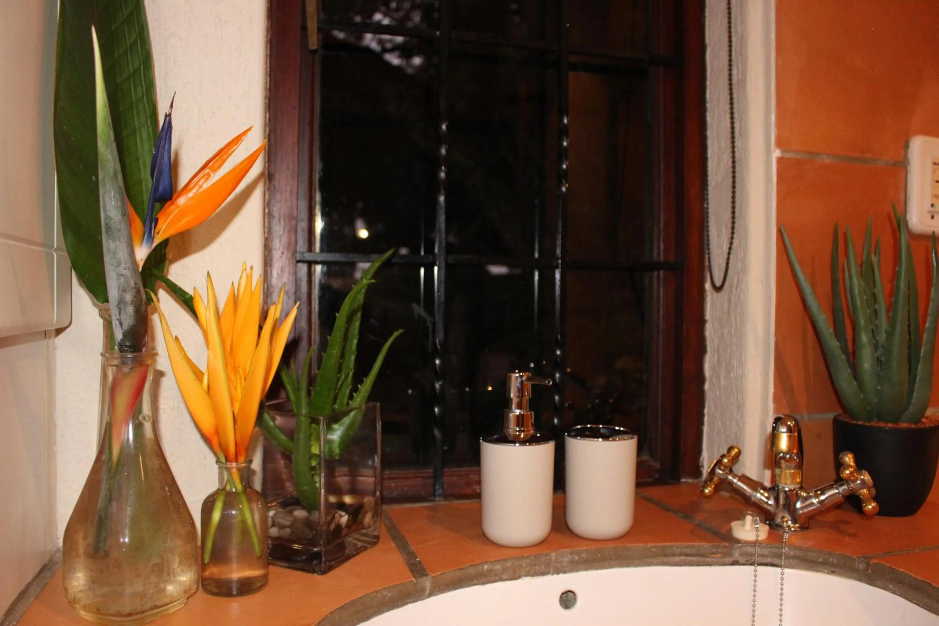 Decorative detail in Ulwazi Rock Lodge