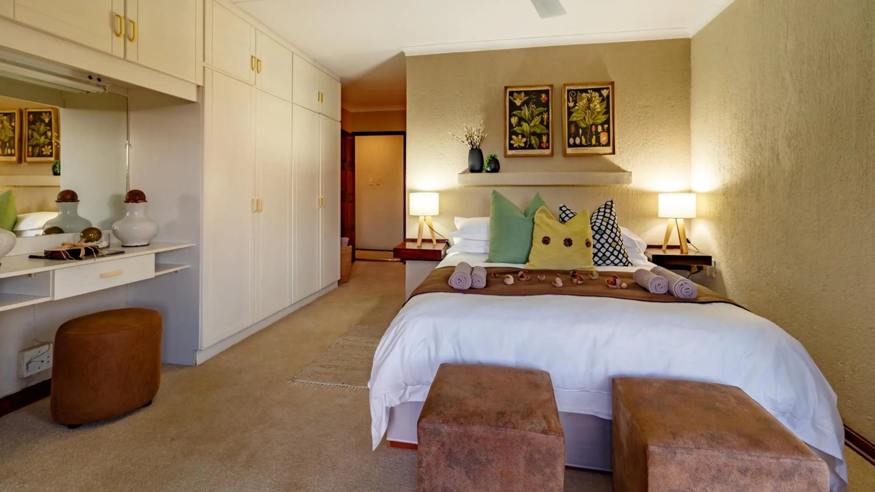 Bed in Ulwazi Rock Lodge