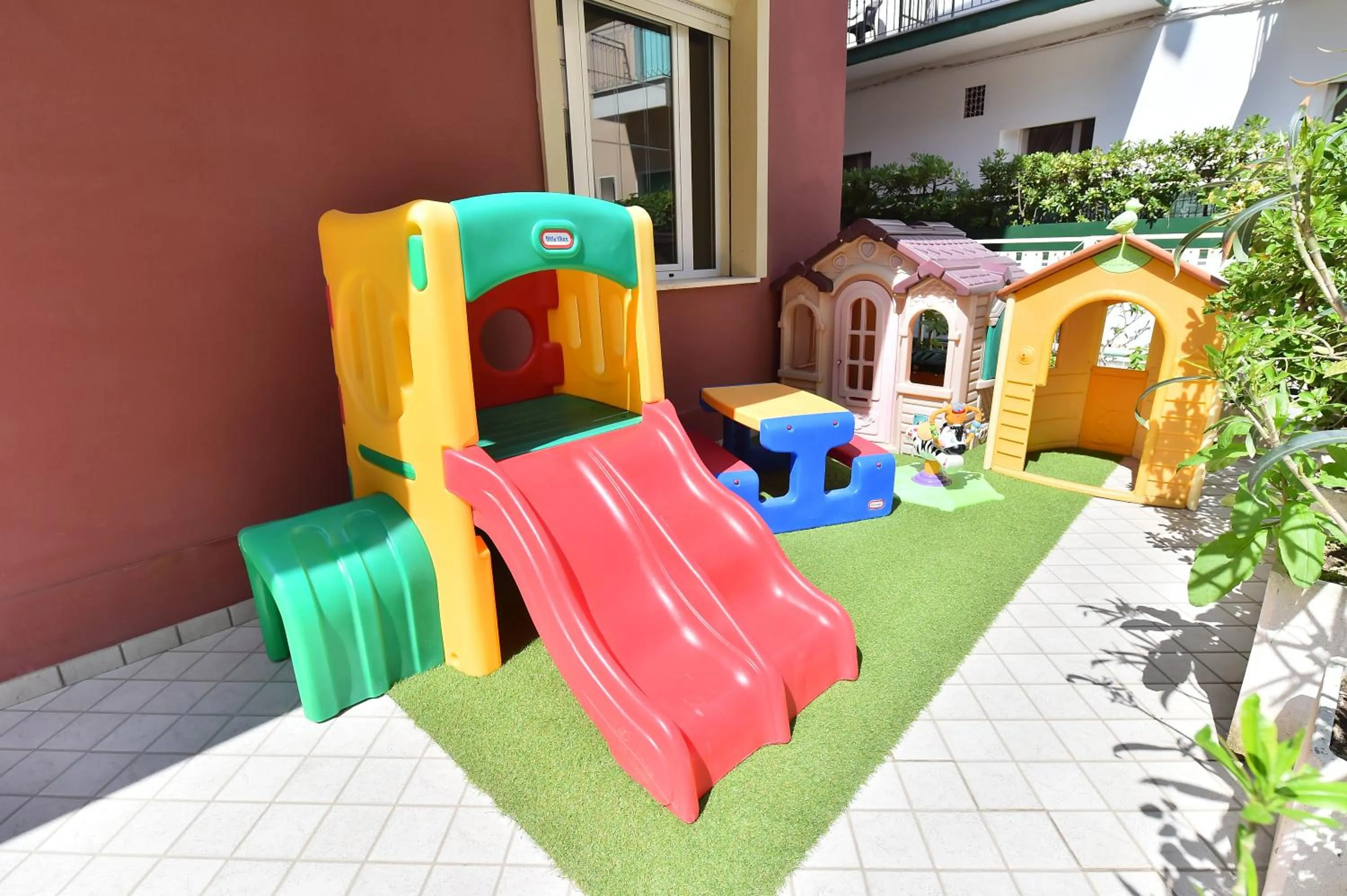 Children play ground in Hotel Della Motta