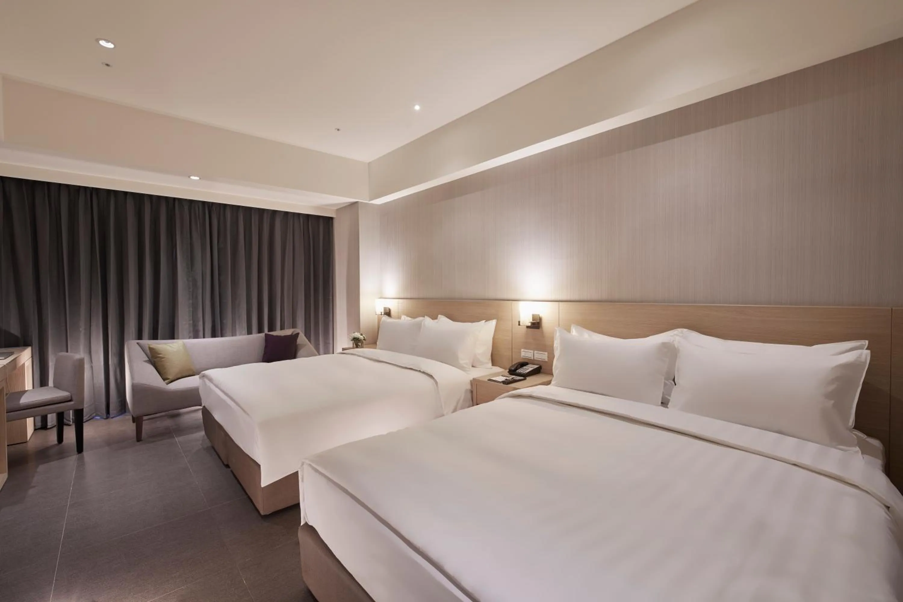 Bed in Grand Bay Resort Hotel