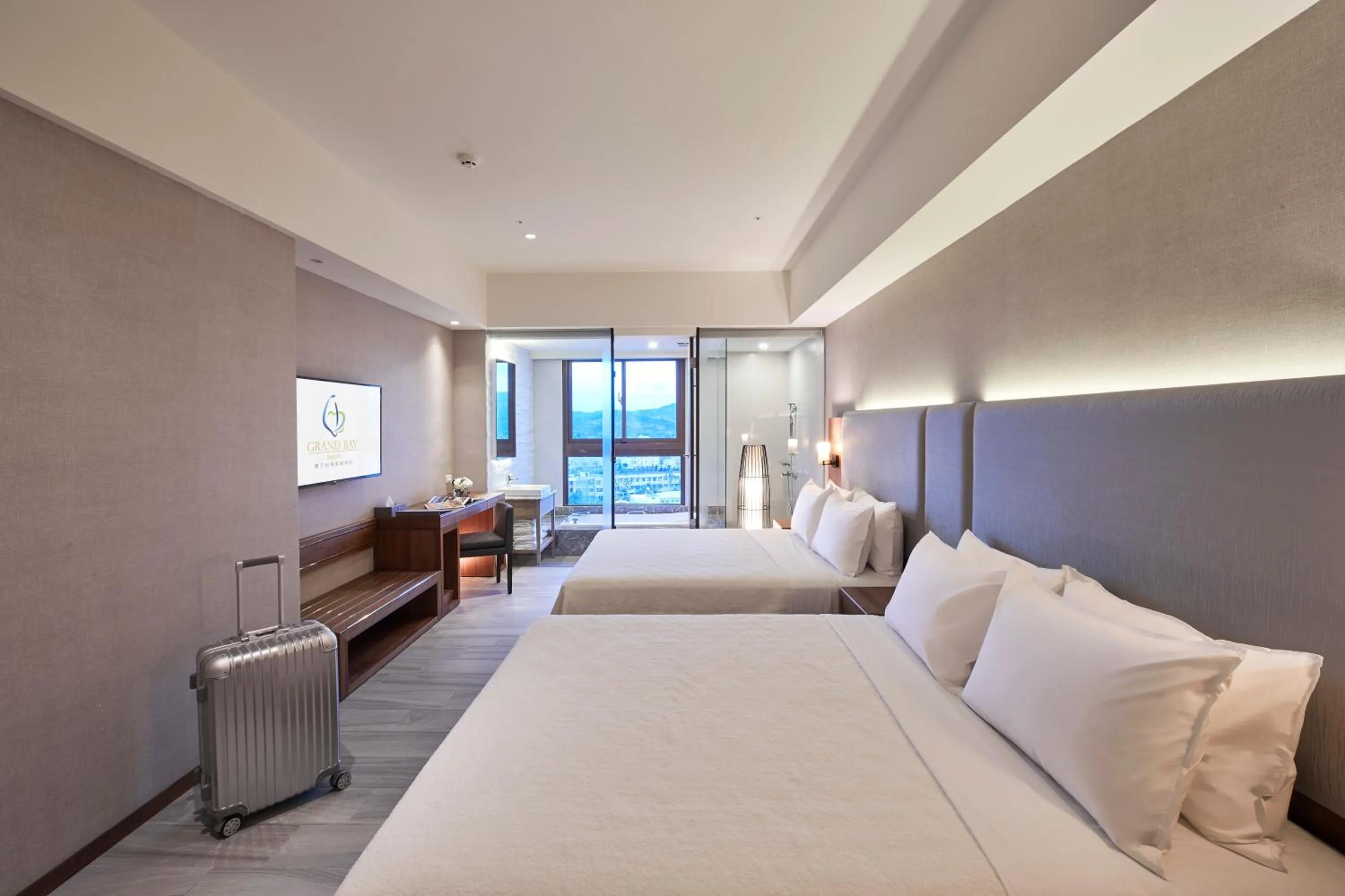 Bed in Grand Bay Resort Hotel