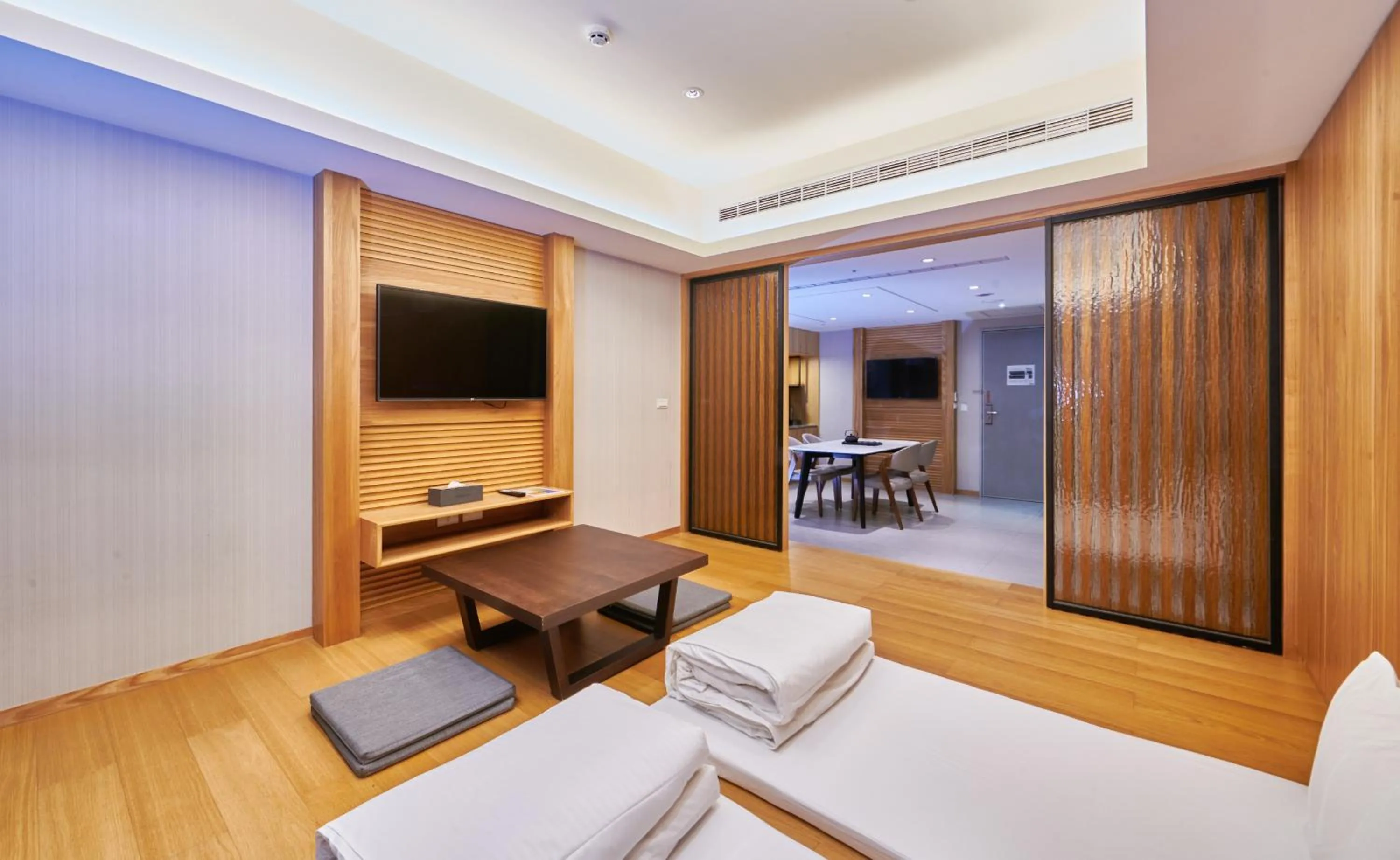 Bed in Grand Bay Resort Hotel