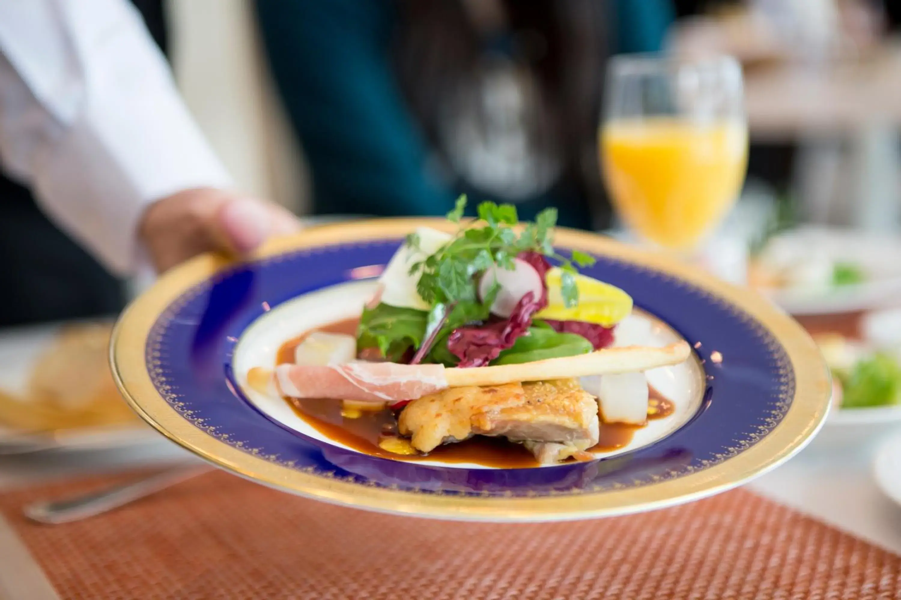 Food close-up in Hotel Granmirage