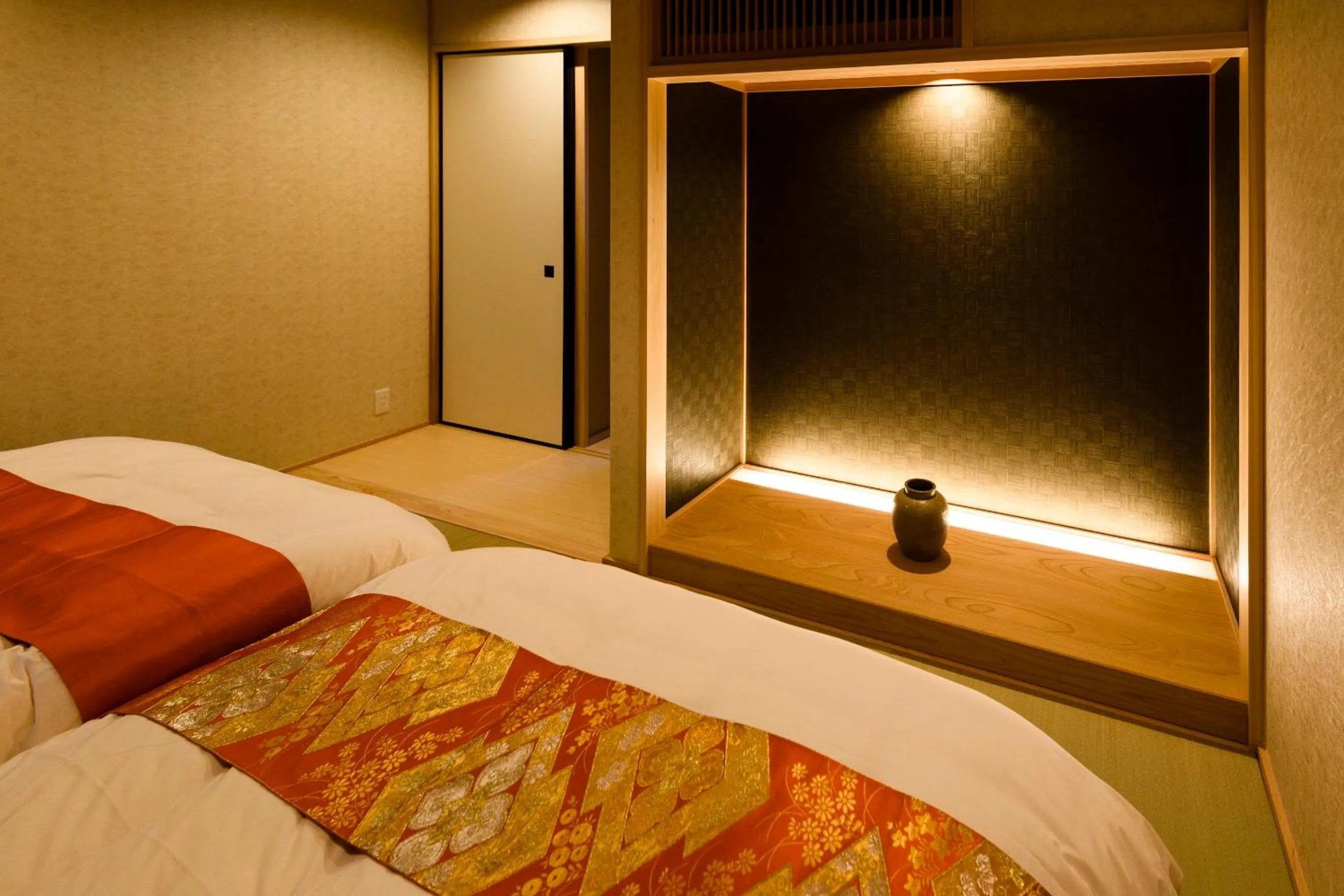 Bedroom, Bed in The Besso Soso Kyoto