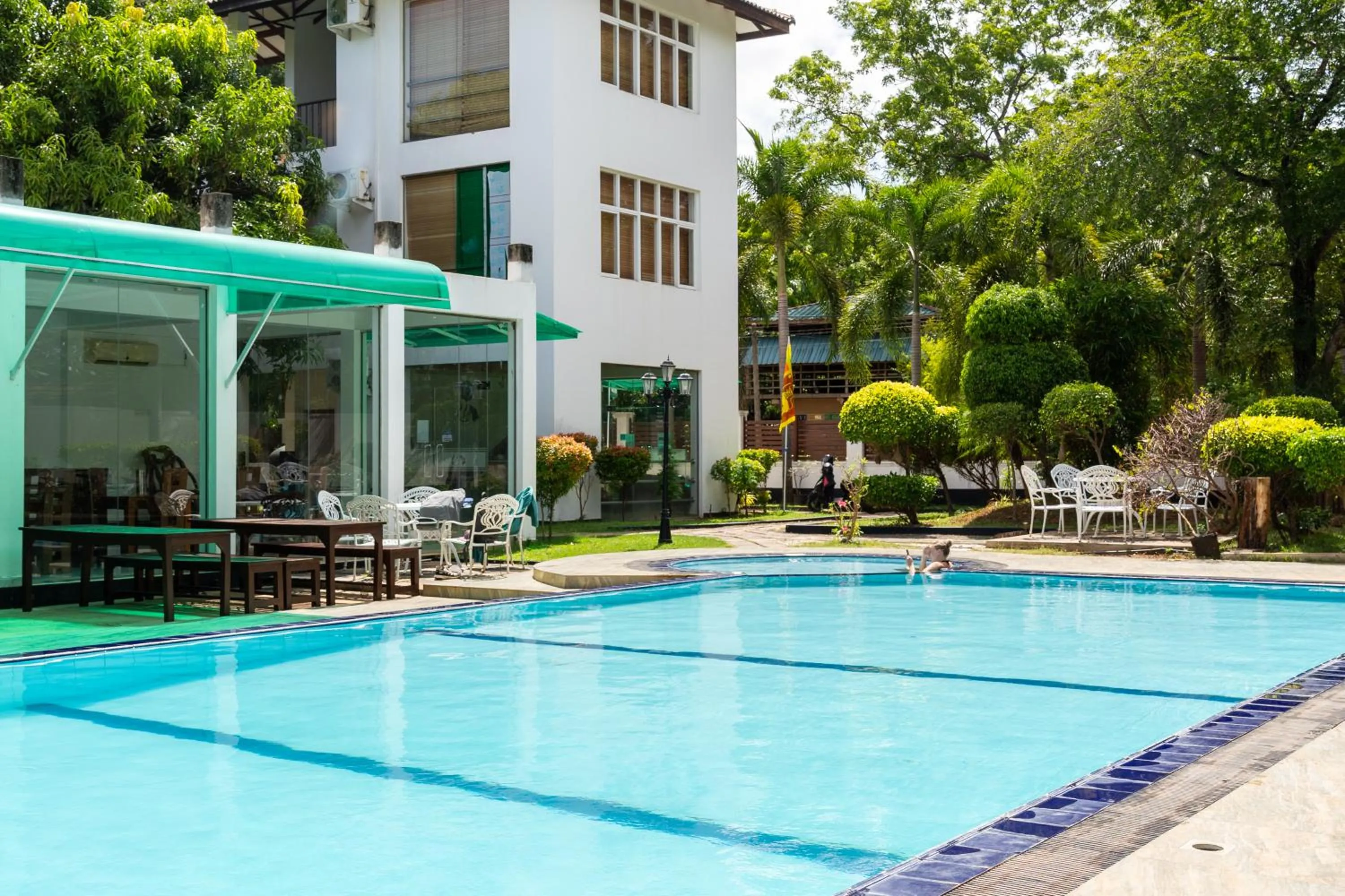 Pool view in Yala Hotel Elephant Eye