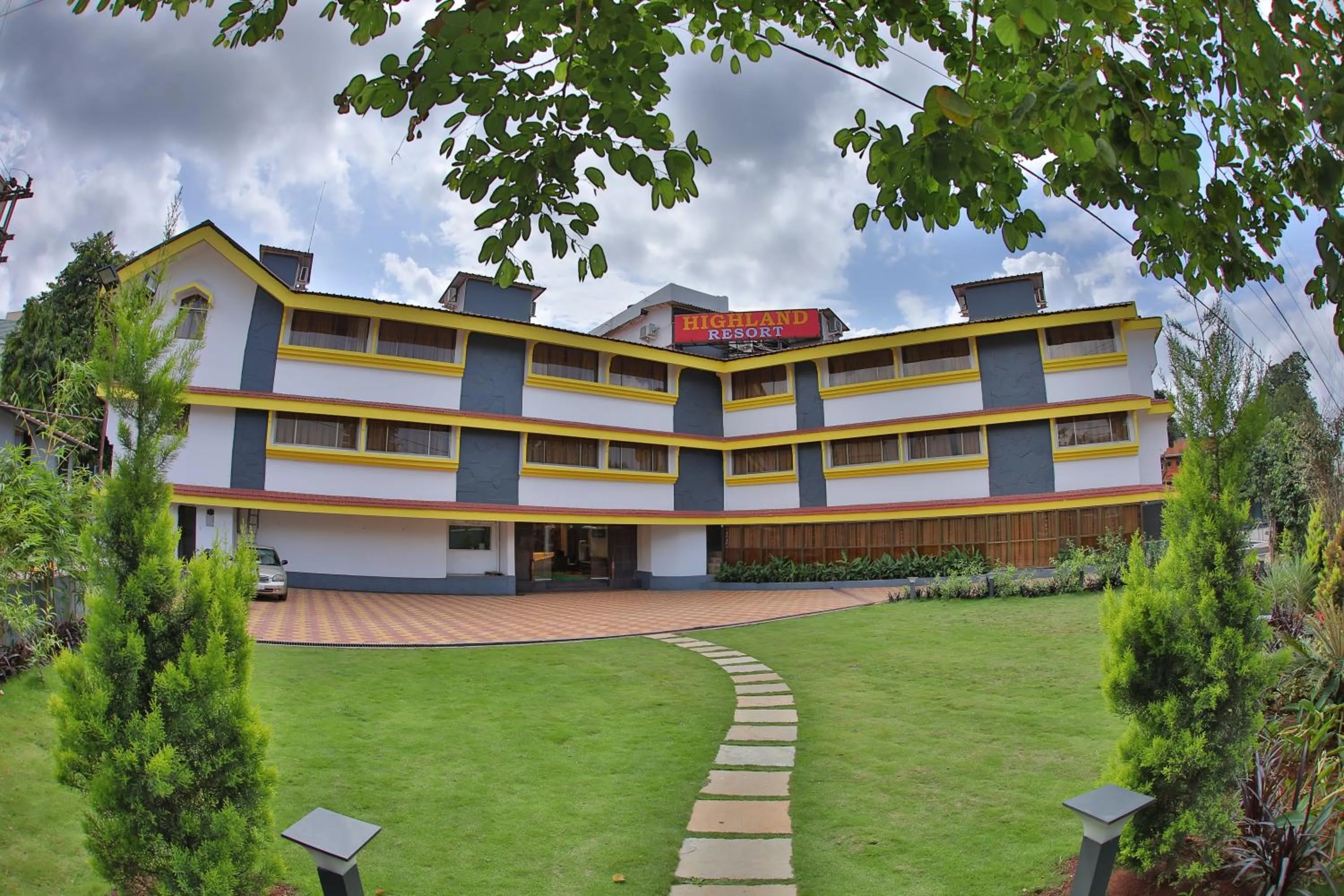 Garden view in Highland Resort