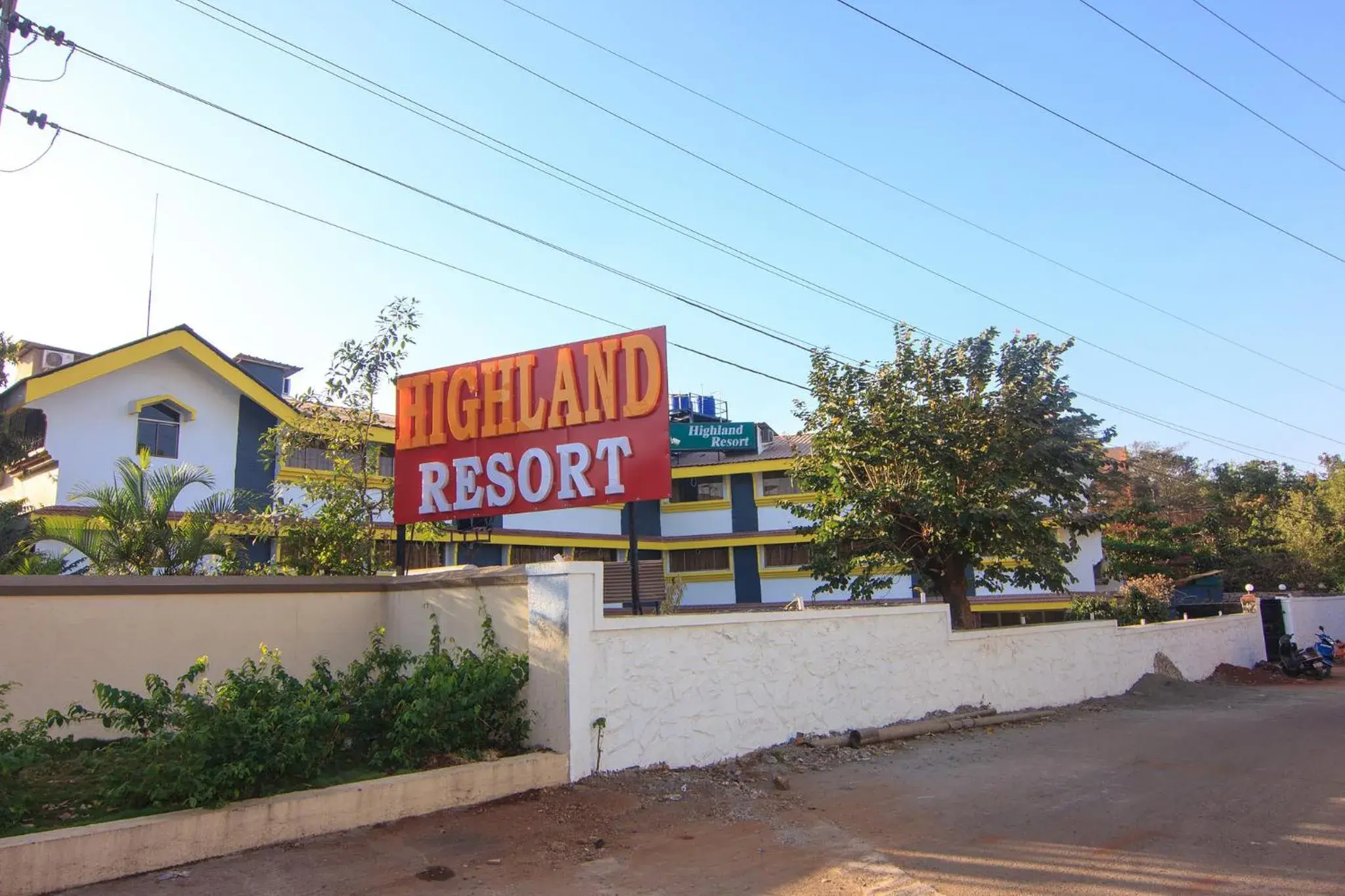 Facade/entrance in Highland Resort Facade/entrance in Highland Resort