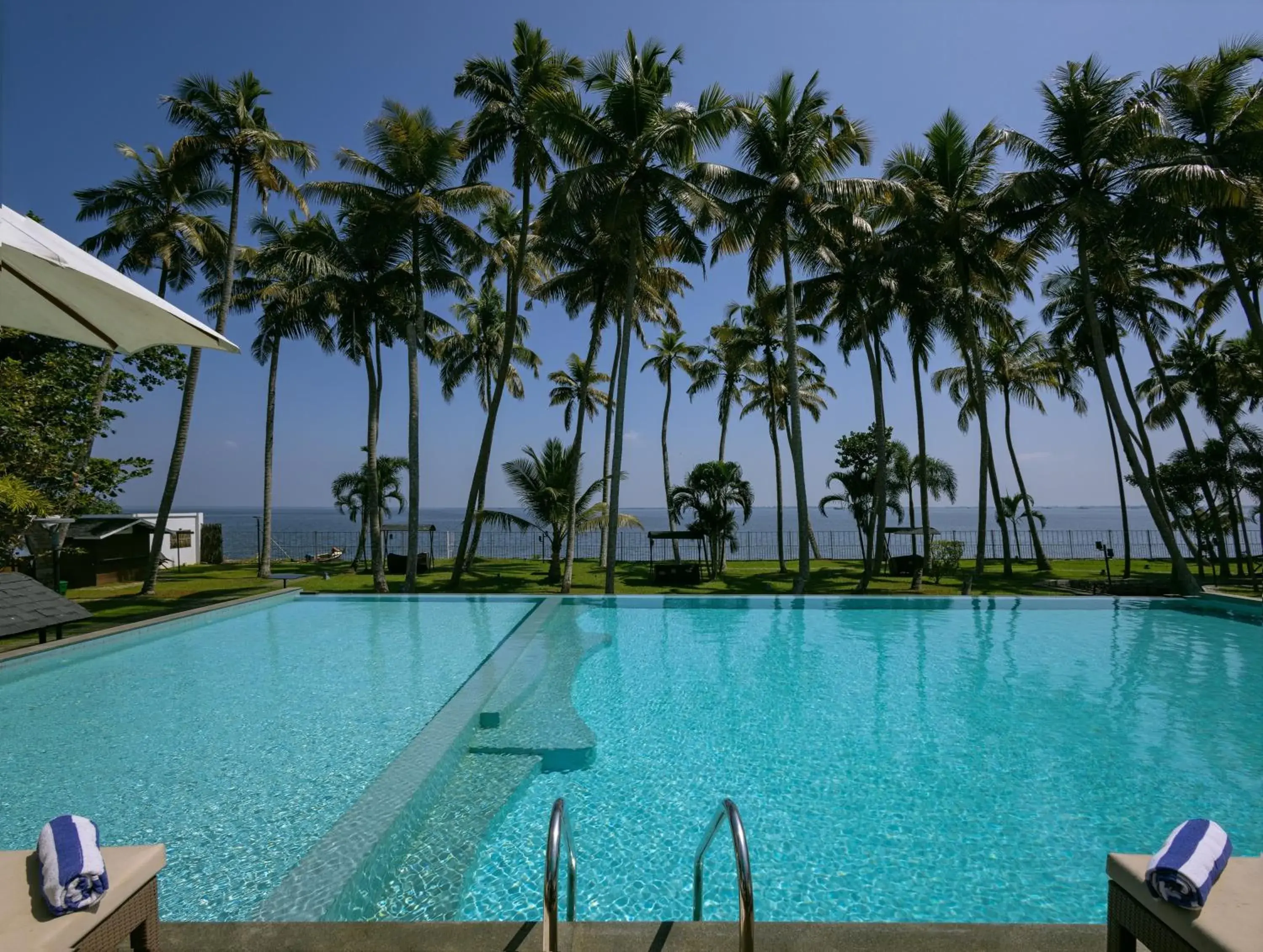 Swimming pool in Lake Canopy Alleppey Swimming pool in Lake Canopy Alleppey