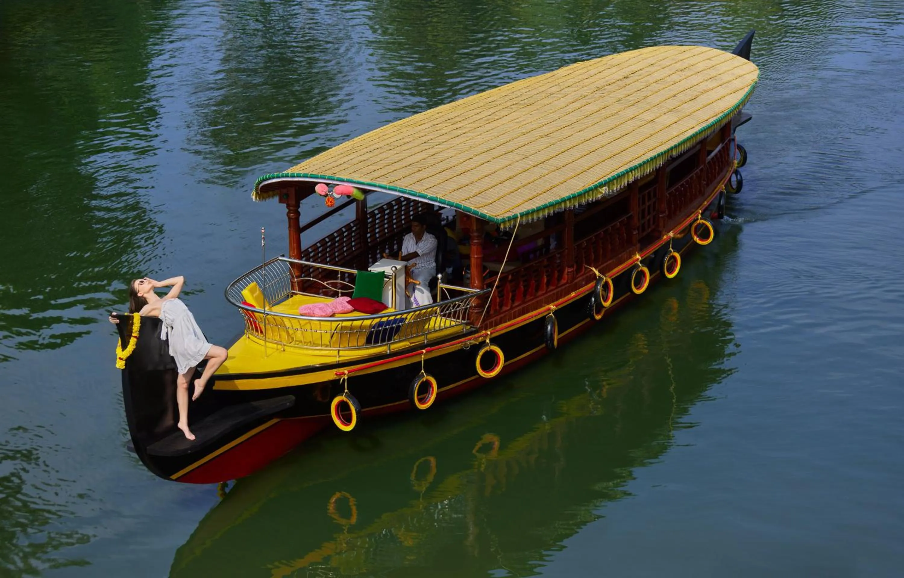 Activities in Lake Canopy Alleppey