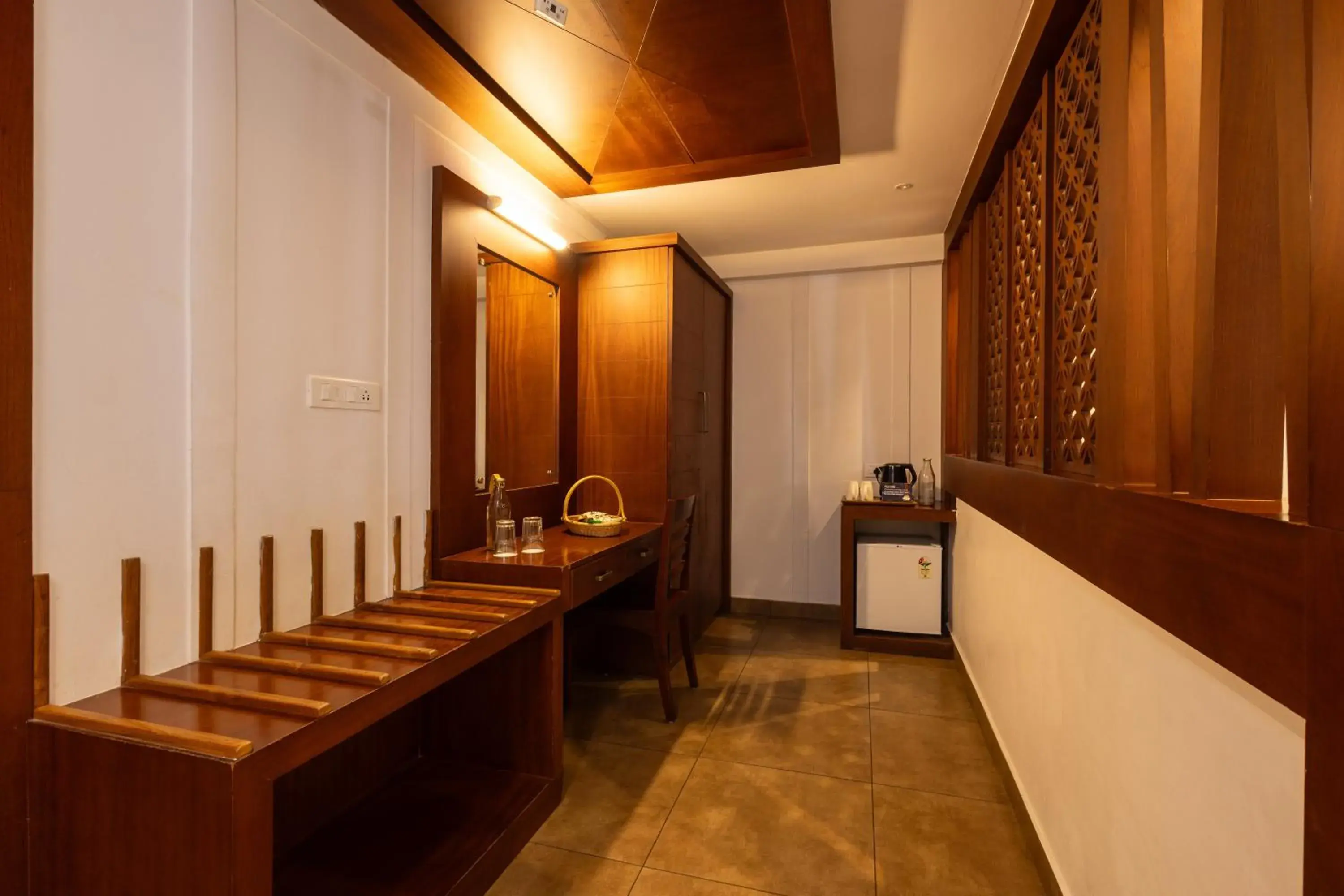 Living room in Lake Canopy Alleppey Living room in Lake Canopy Alleppey