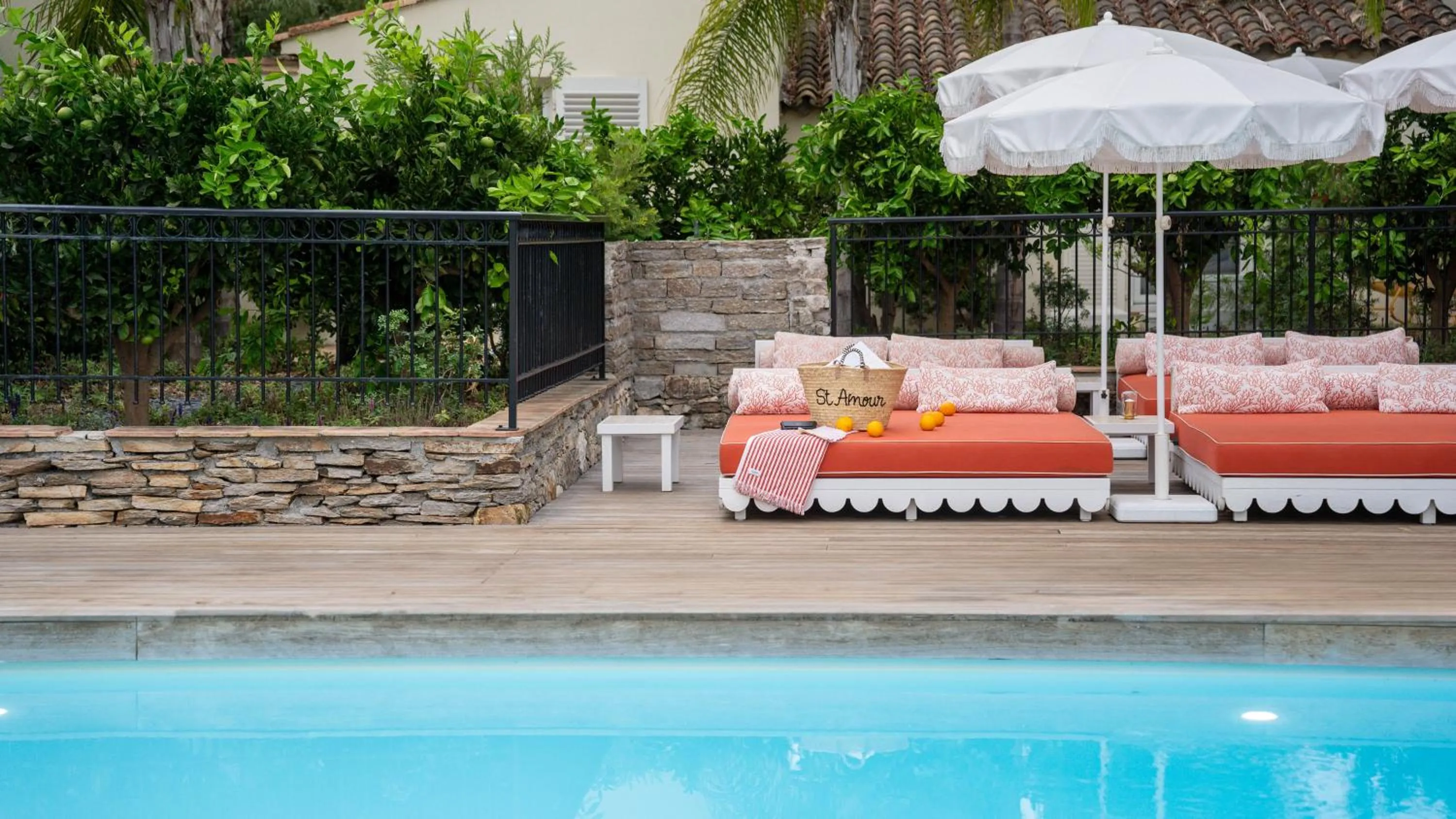 Swimming pool in Hôtel La Tartane Saint-Tropez