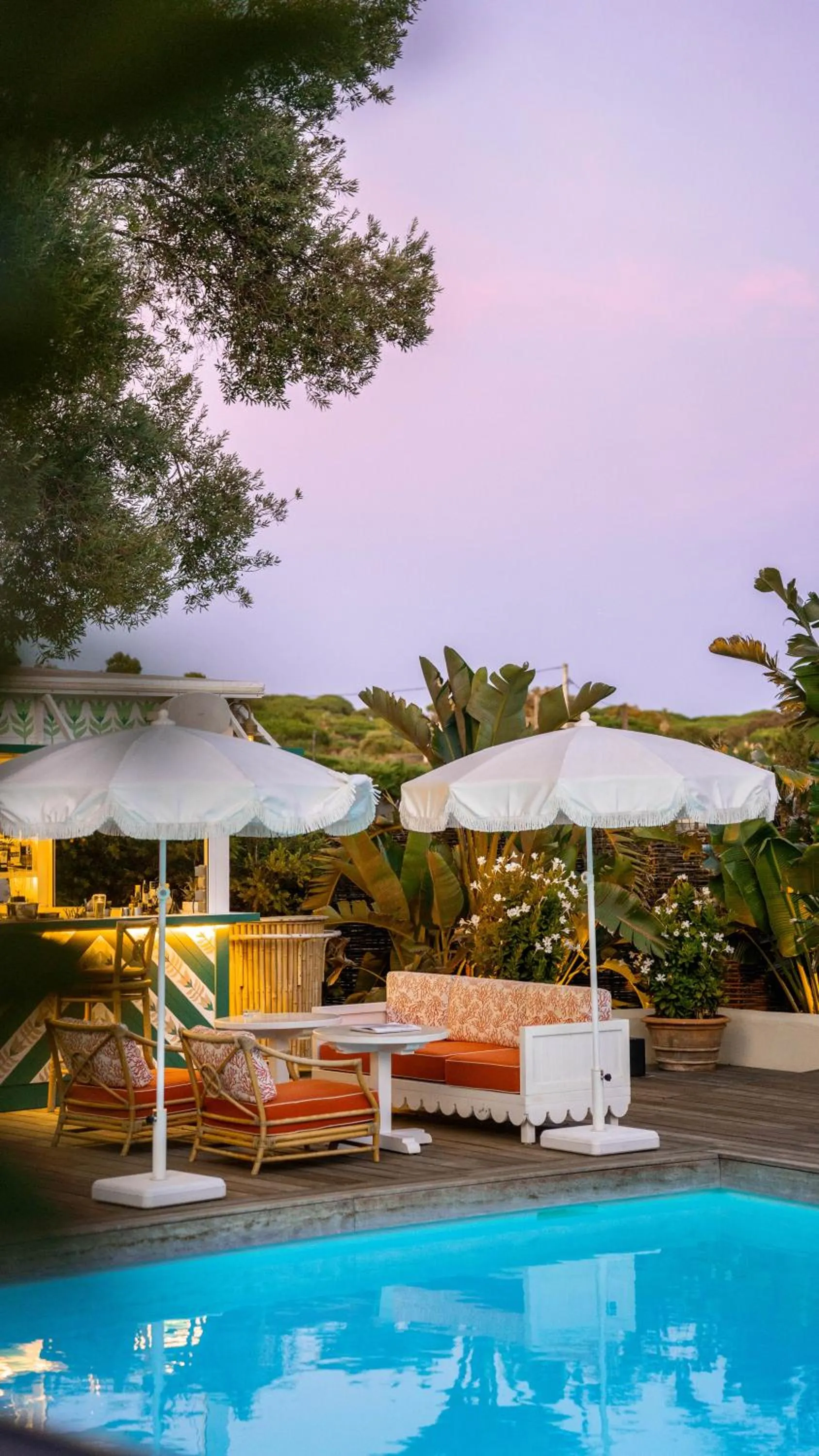 Swimming pool in Hôtel La Tartane Saint-Tropez