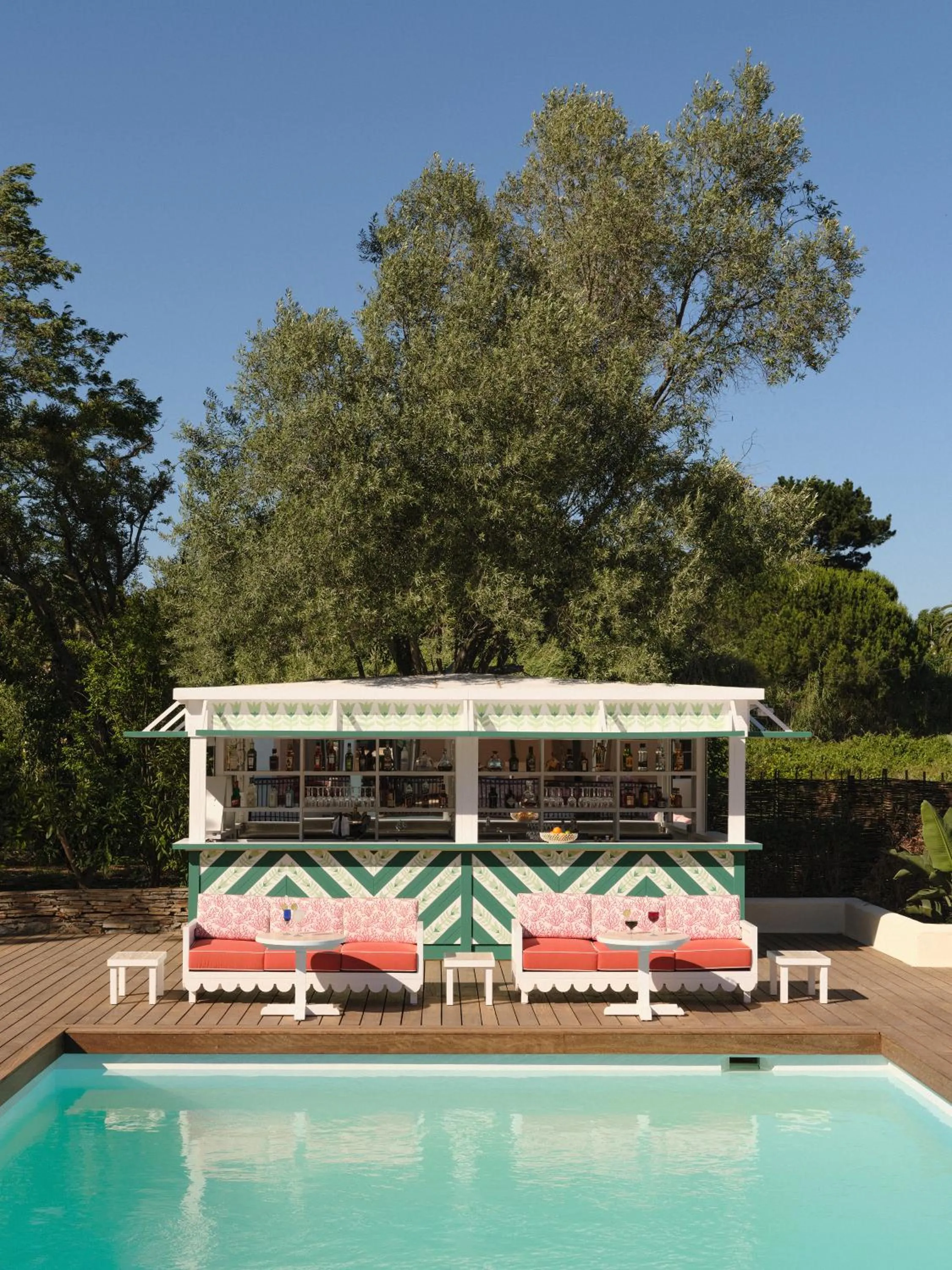 Swimming pool in Hôtel La Tartane Saint-Tropez