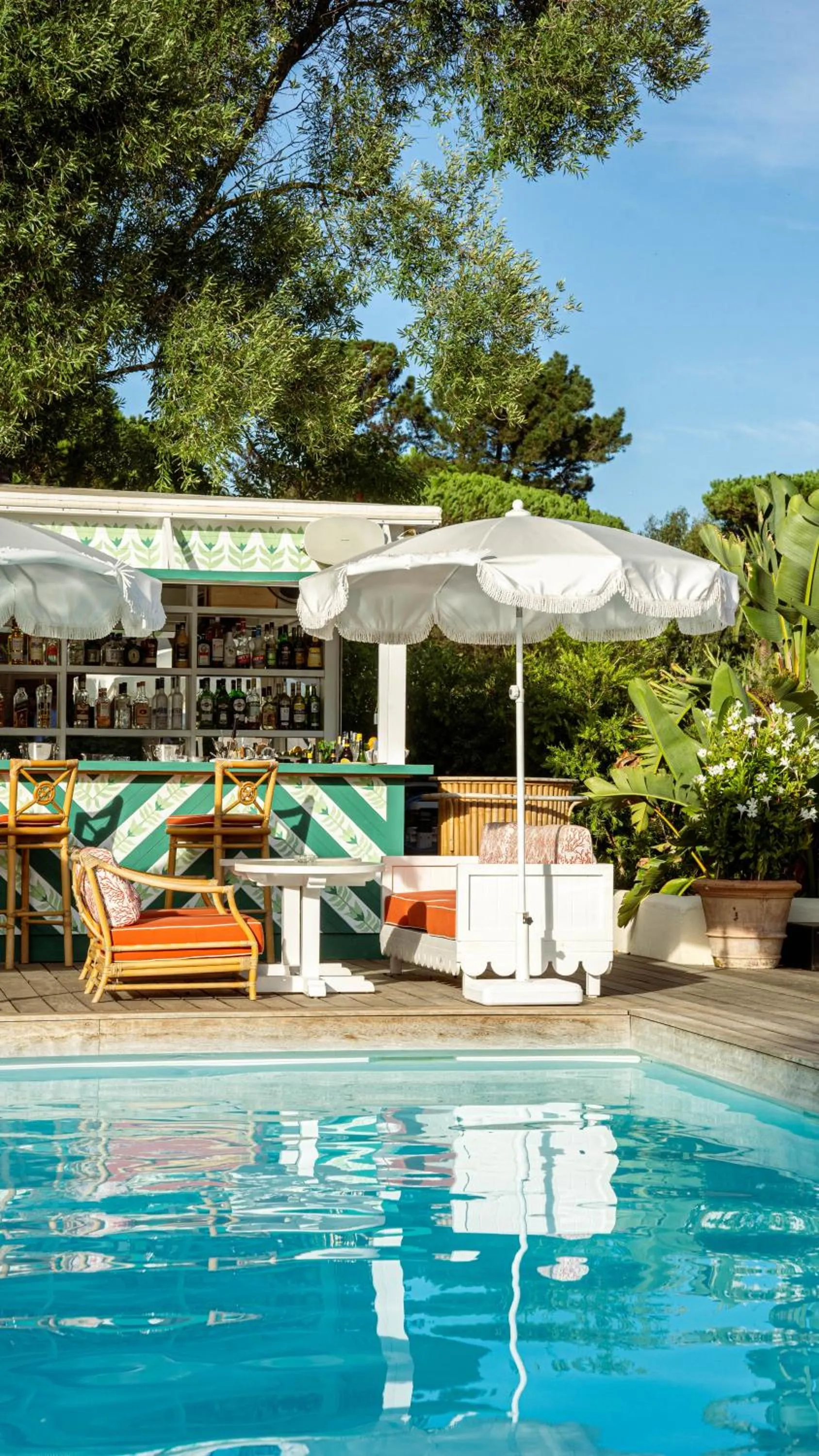 Swimming pool in Hôtel La Tartane Saint-Tropez