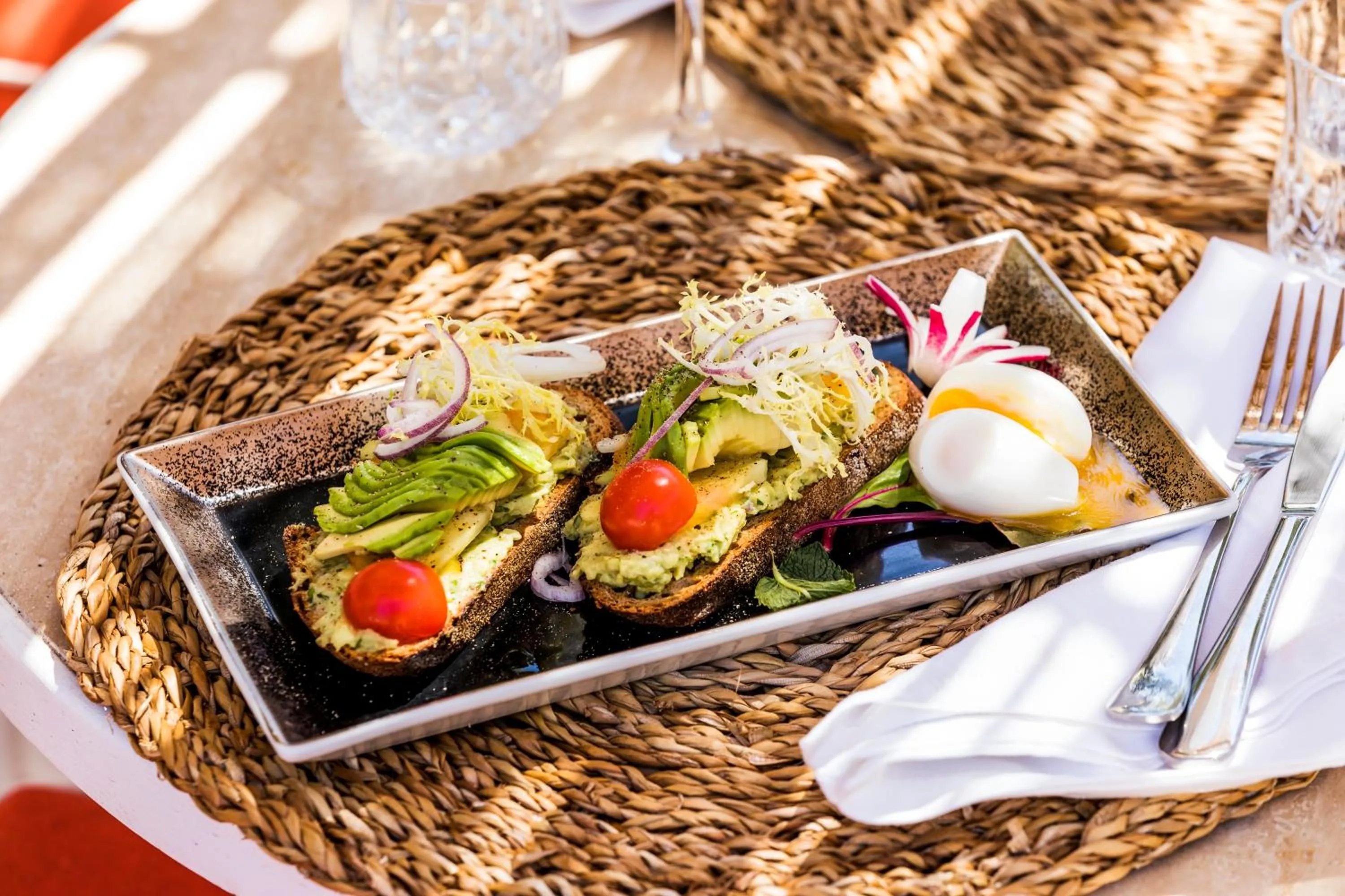 Restaurant/places to eat in Hôtel La Tartane Saint-Tropez