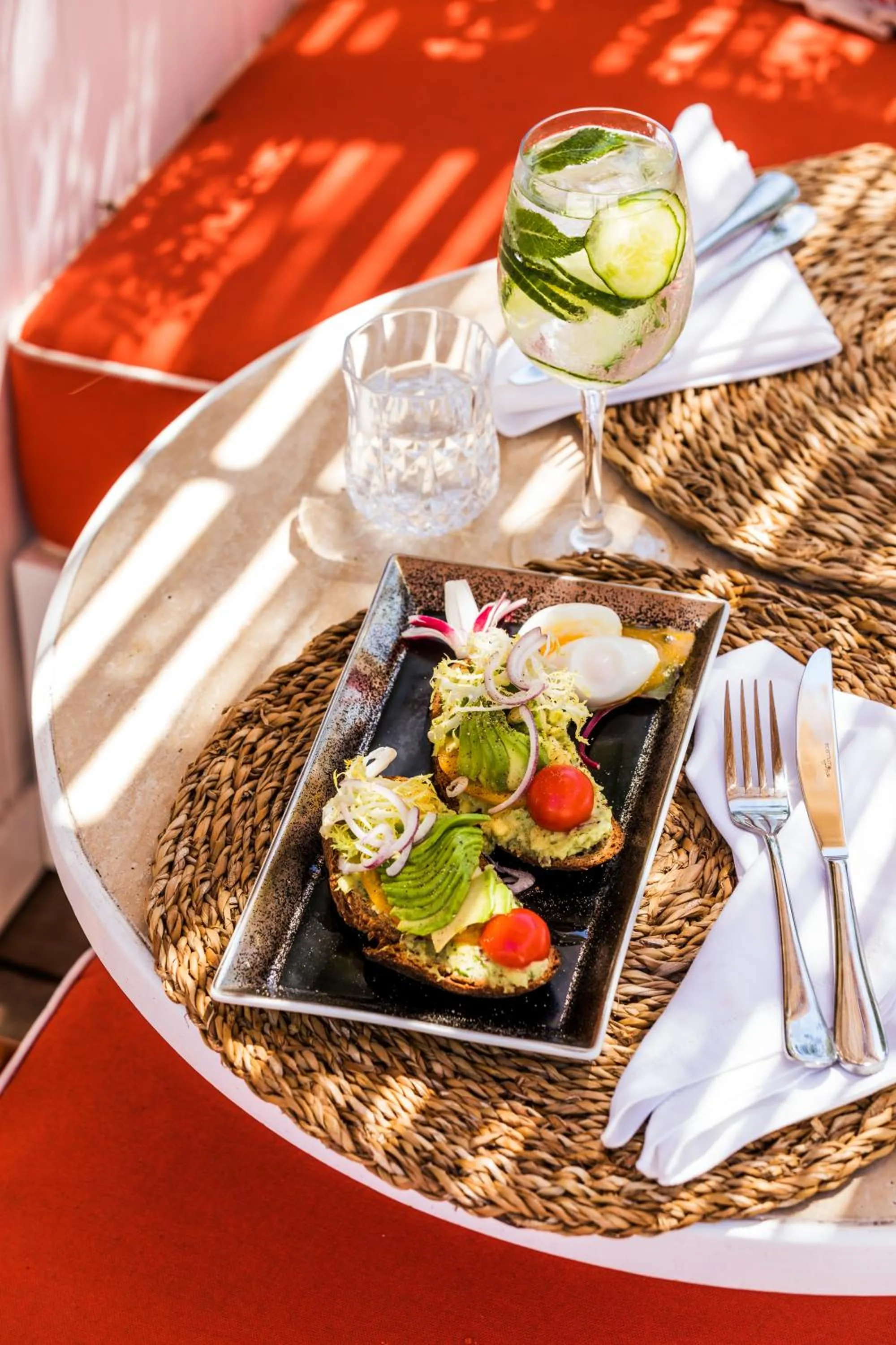 Restaurant/places to eat in Hôtel La Tartane Saint-Tropez