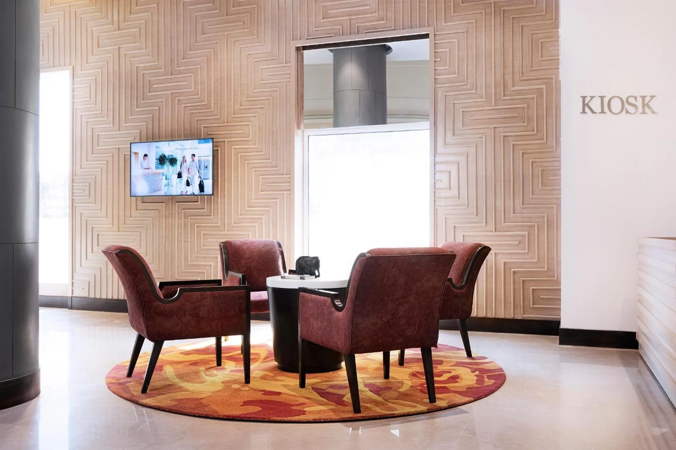 Lobby or reception in Oaks Bodhgaya