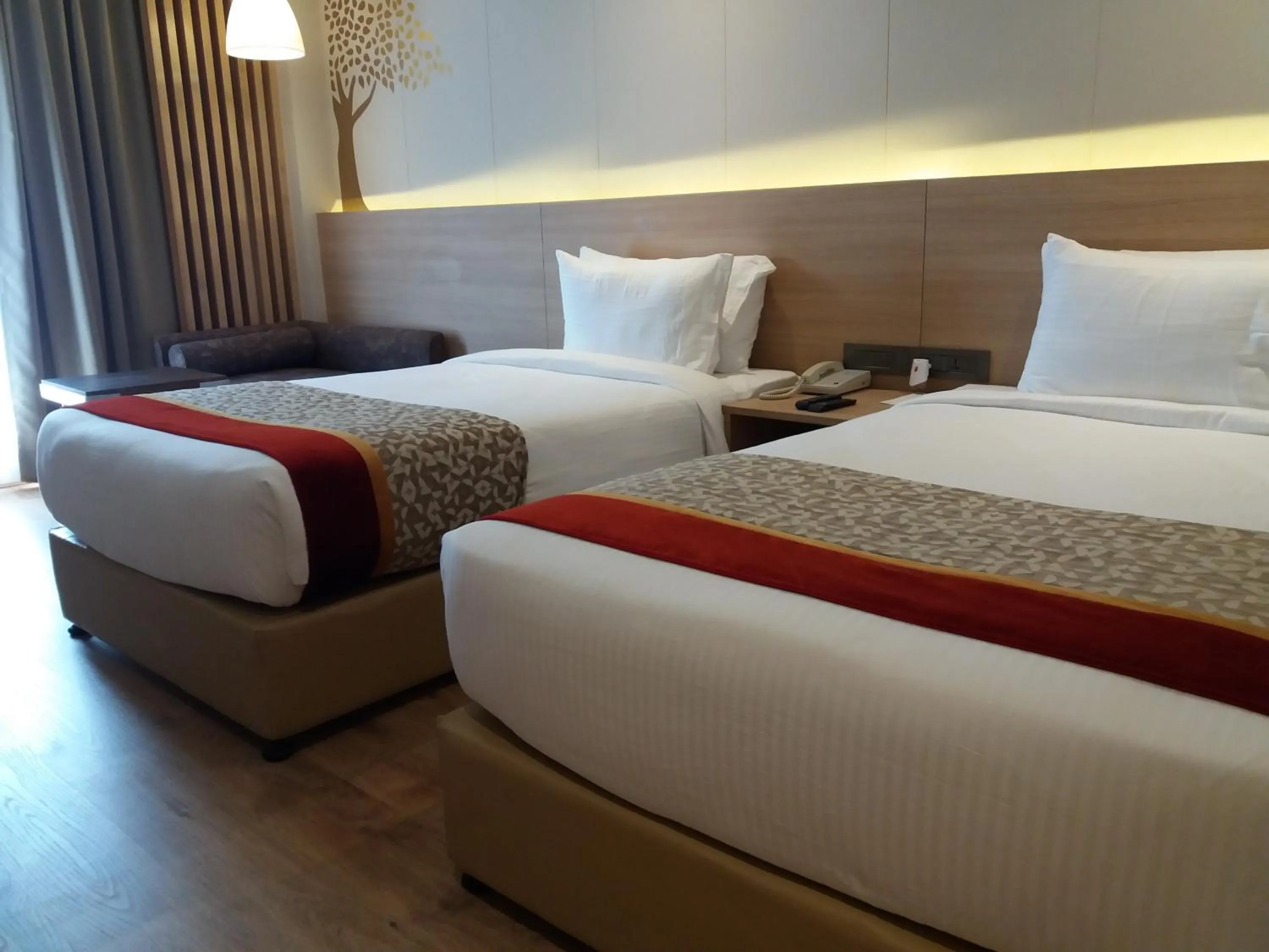 Bedroom in Oaks Bodhgaya