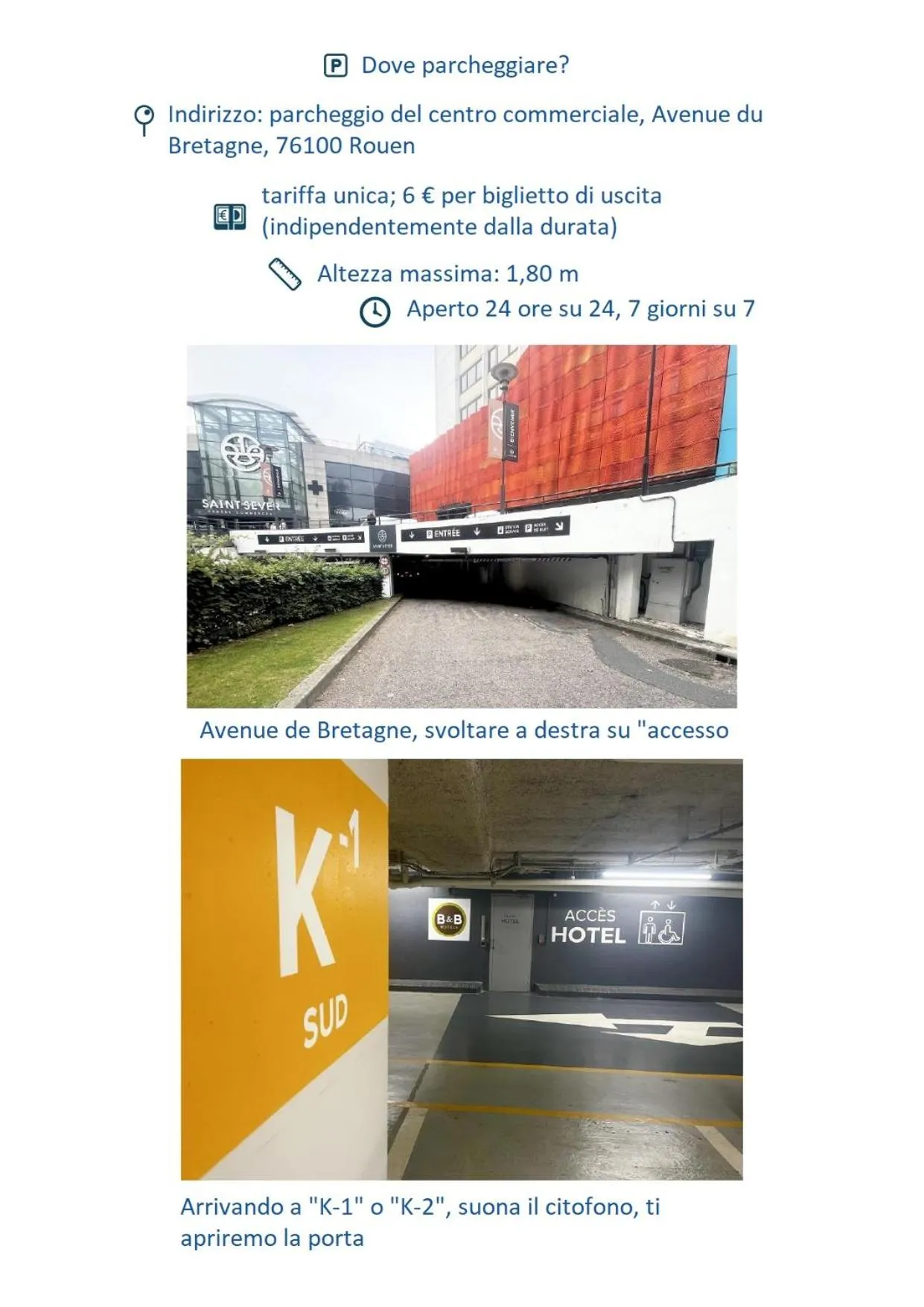 Text overlay in B&B HOTEL Rouen Centre