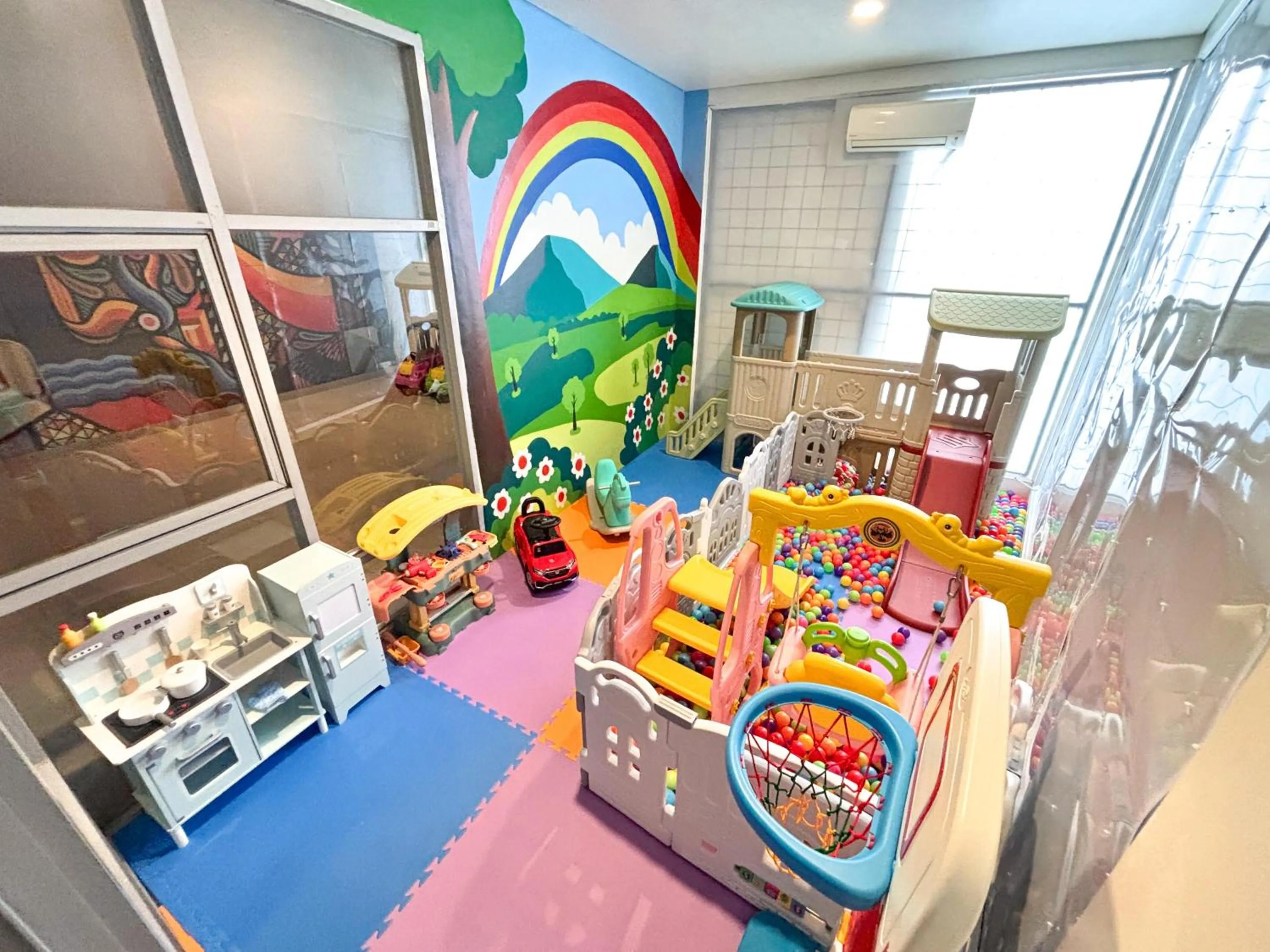 Children play ground in POP! Hotel Banjarmasin