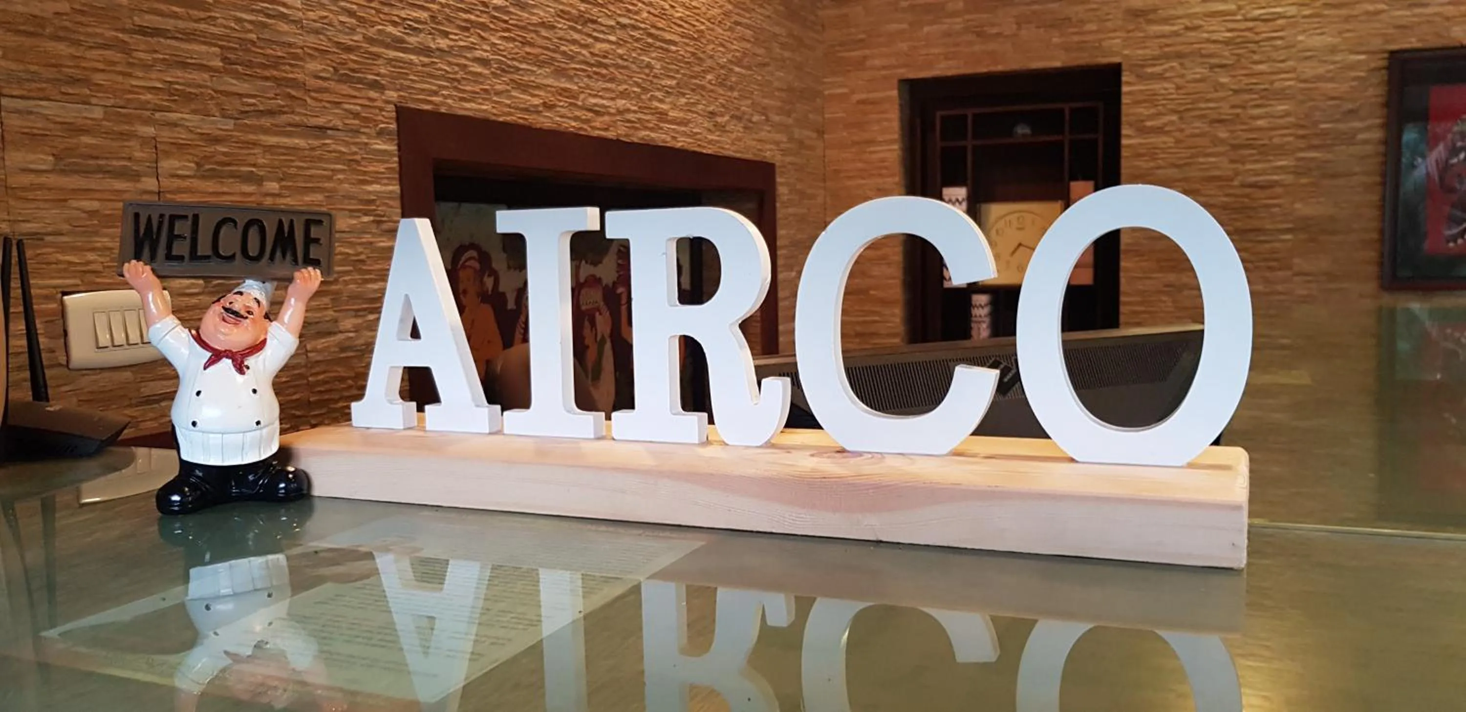 Lobby or reception in AIRCO Le-Grand Inn