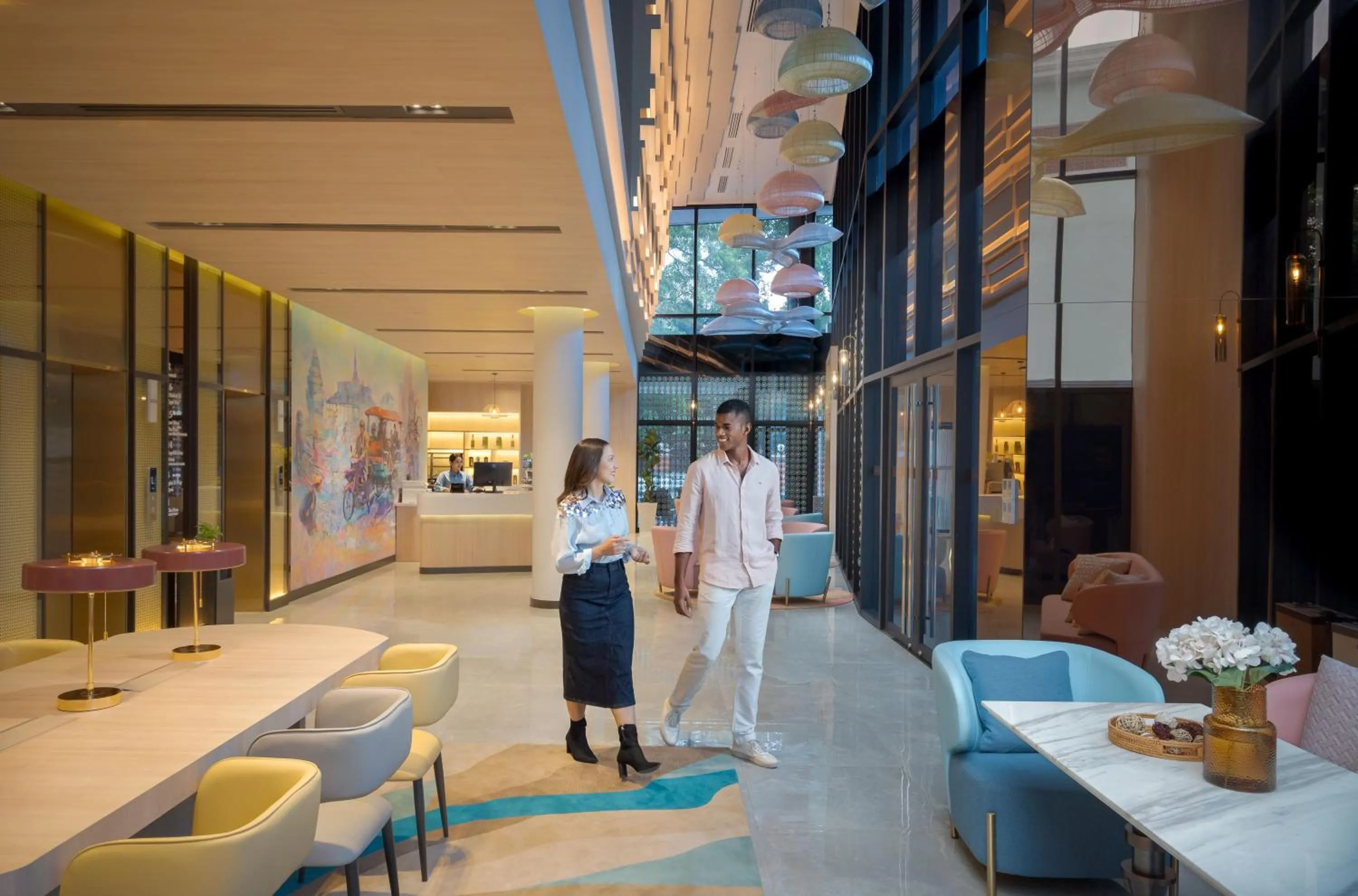 Lobby or reception in Capri by Fraser, Phnom Penh
