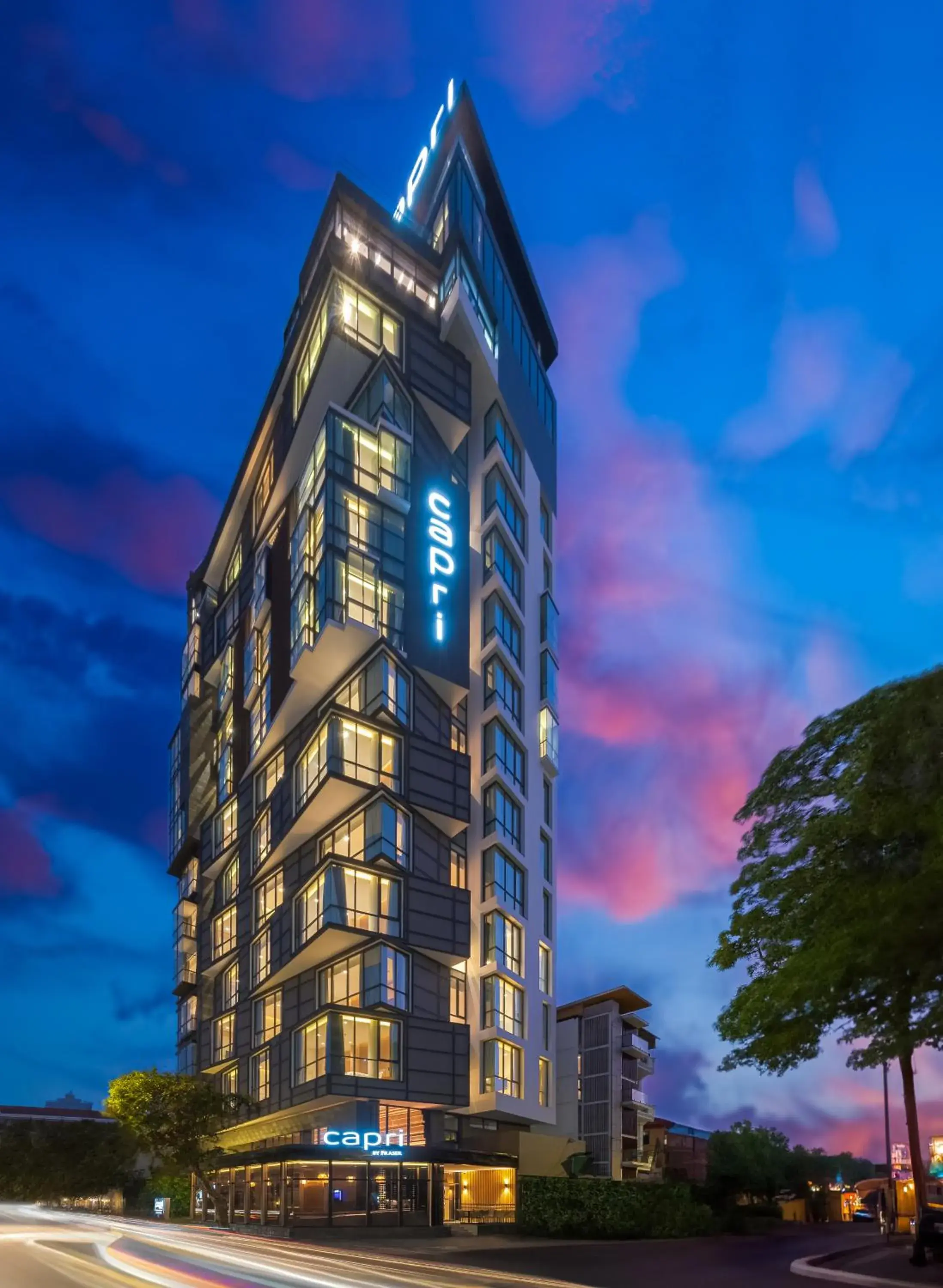 Property building in Capri by Fraser, Phnom Penh Property building in Capri by Fraser, Phnom Penh