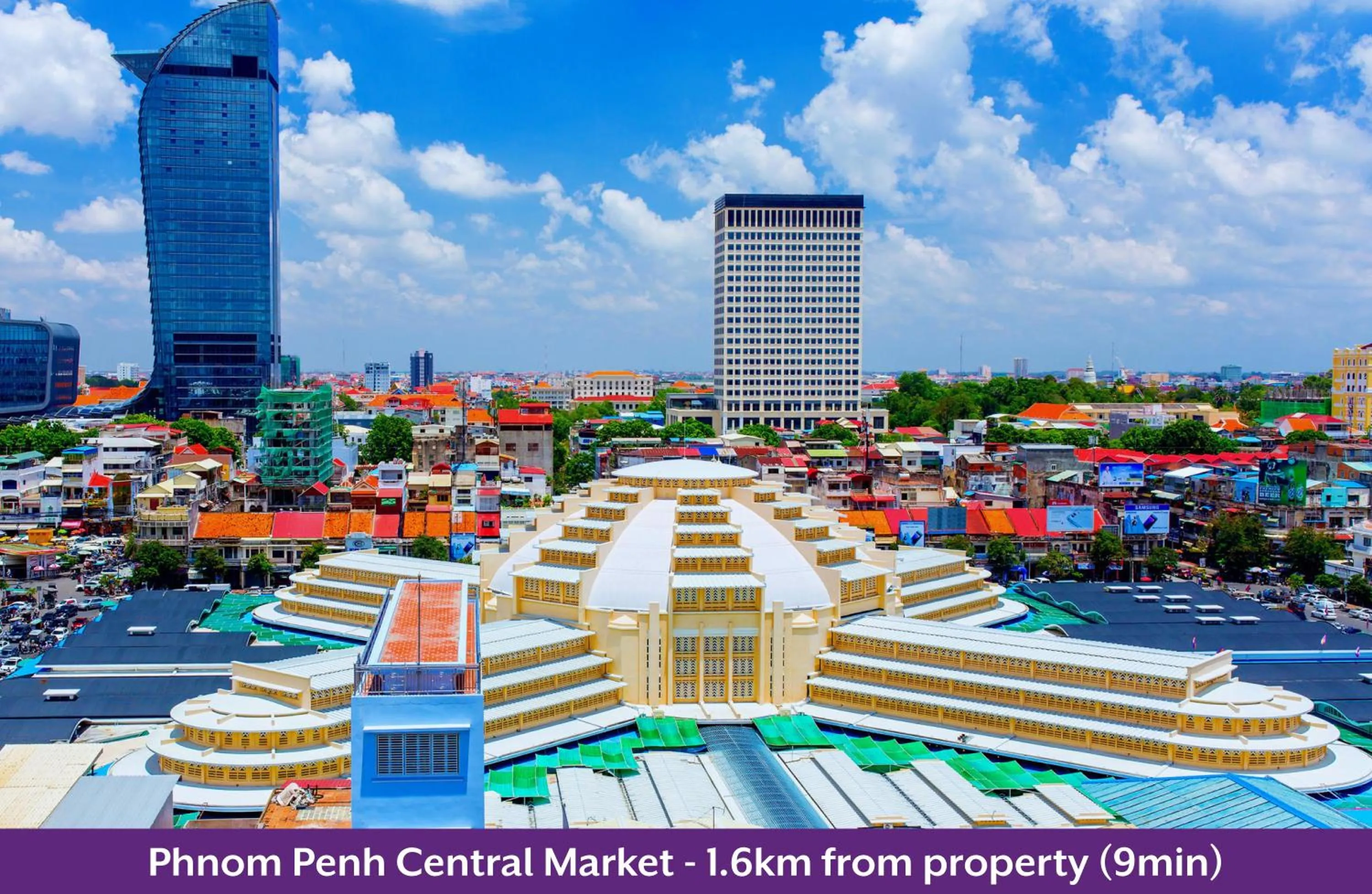 Nearby landmark in Capri by Fraser, Phnom Penh