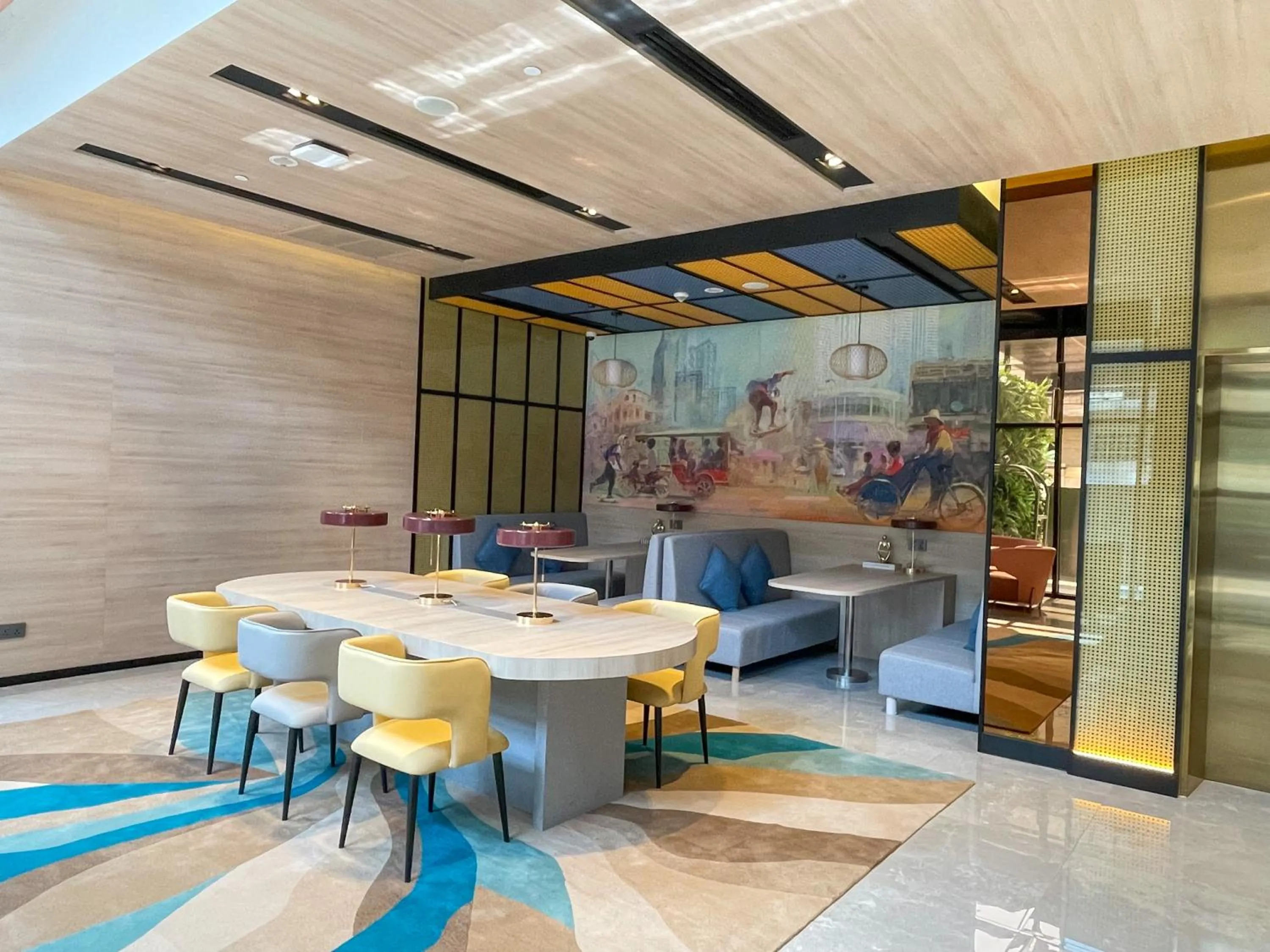 Decorative detail in Capri by Fraser, Phnom Penh