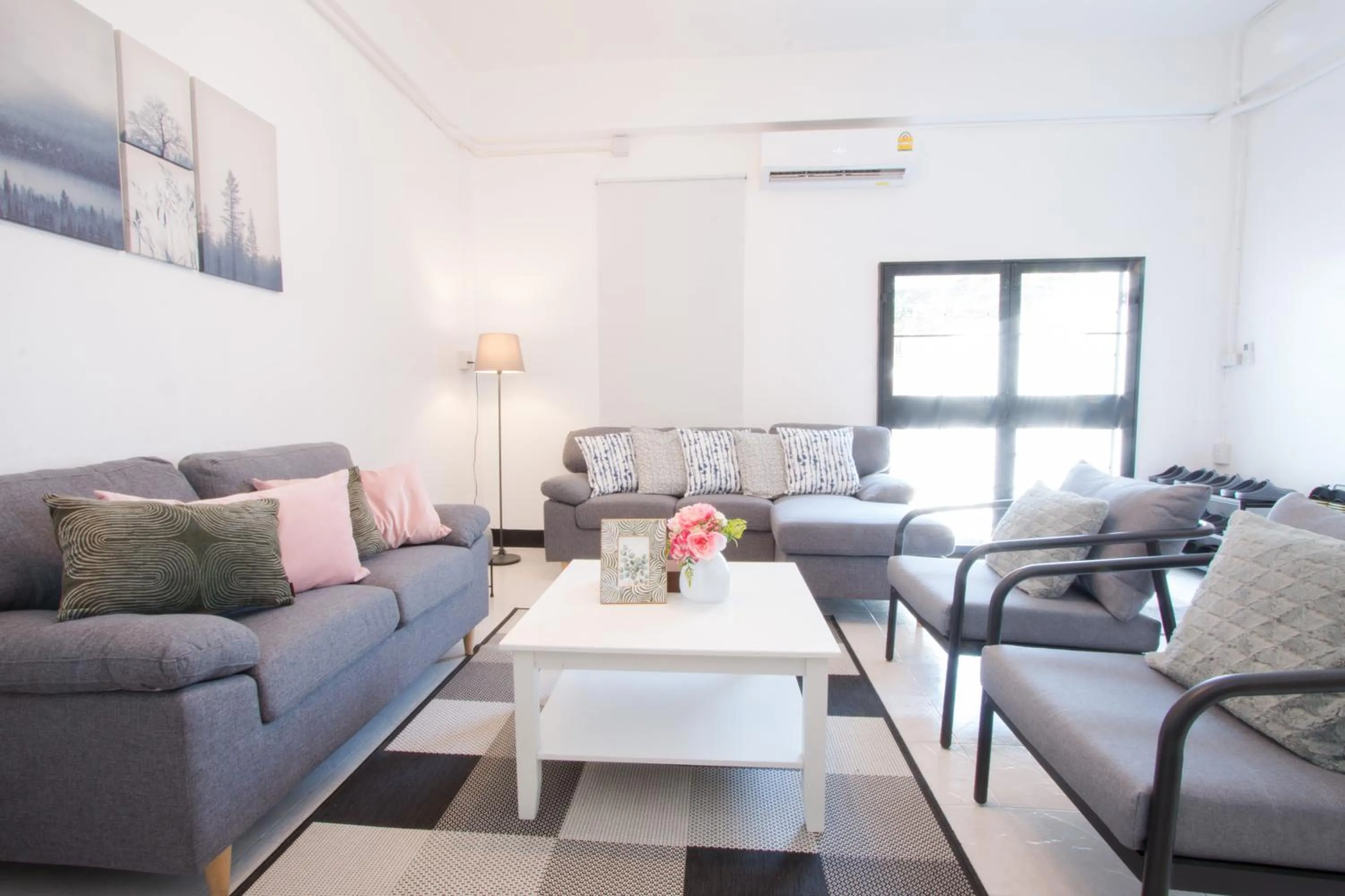 Living room in Neveu Premier Residence : Ratchada