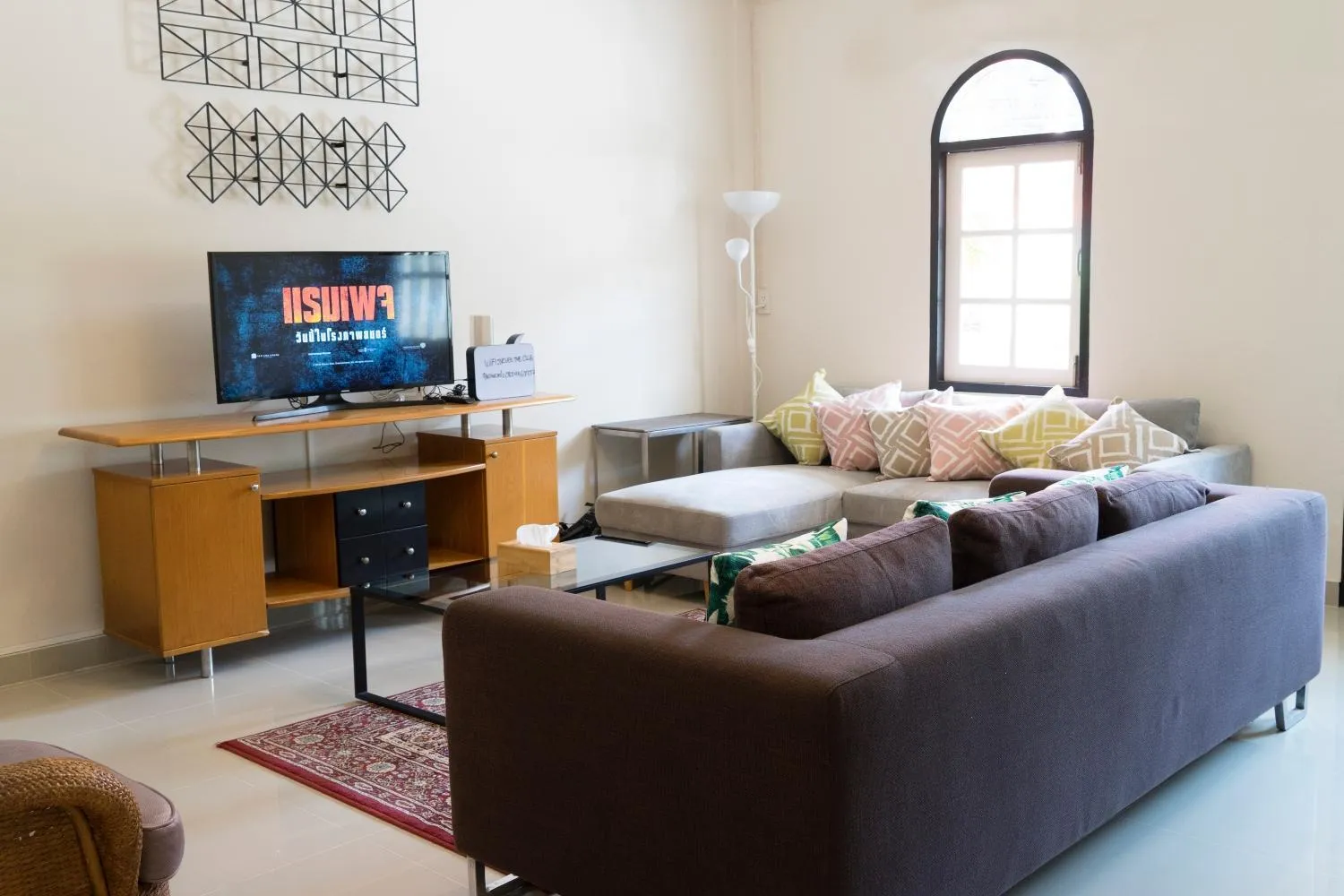 Living room in Neveu Premier Residence : Ratchada