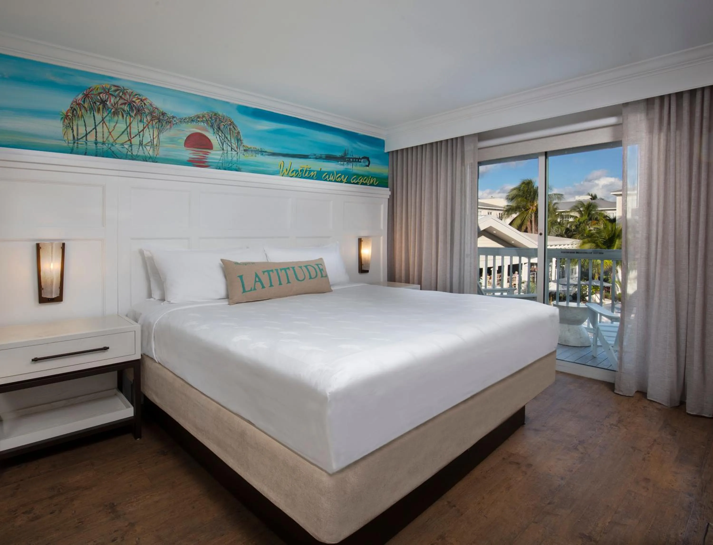 Bed in Margaritaville Beach House Key West