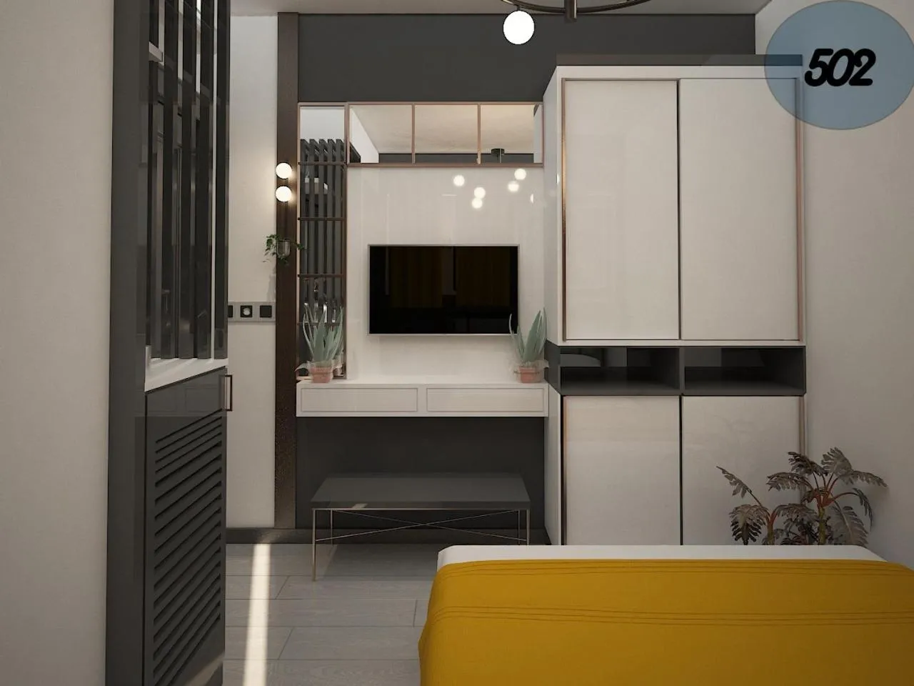 Decorative detail in Exporoyal Hotel