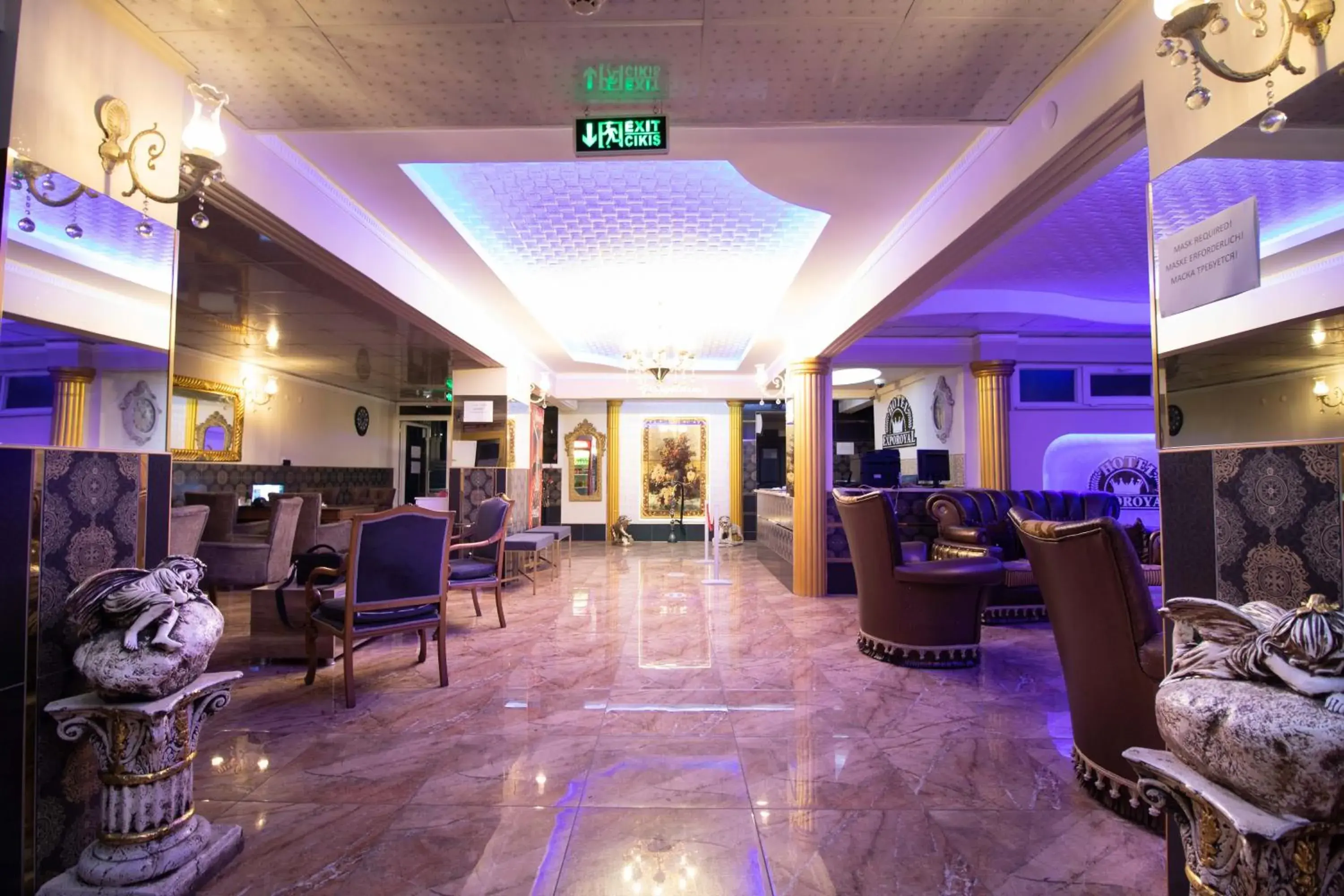 Lobby or reception in Exporoyal Hotel Lobby or reception in Exporoyal Hotel