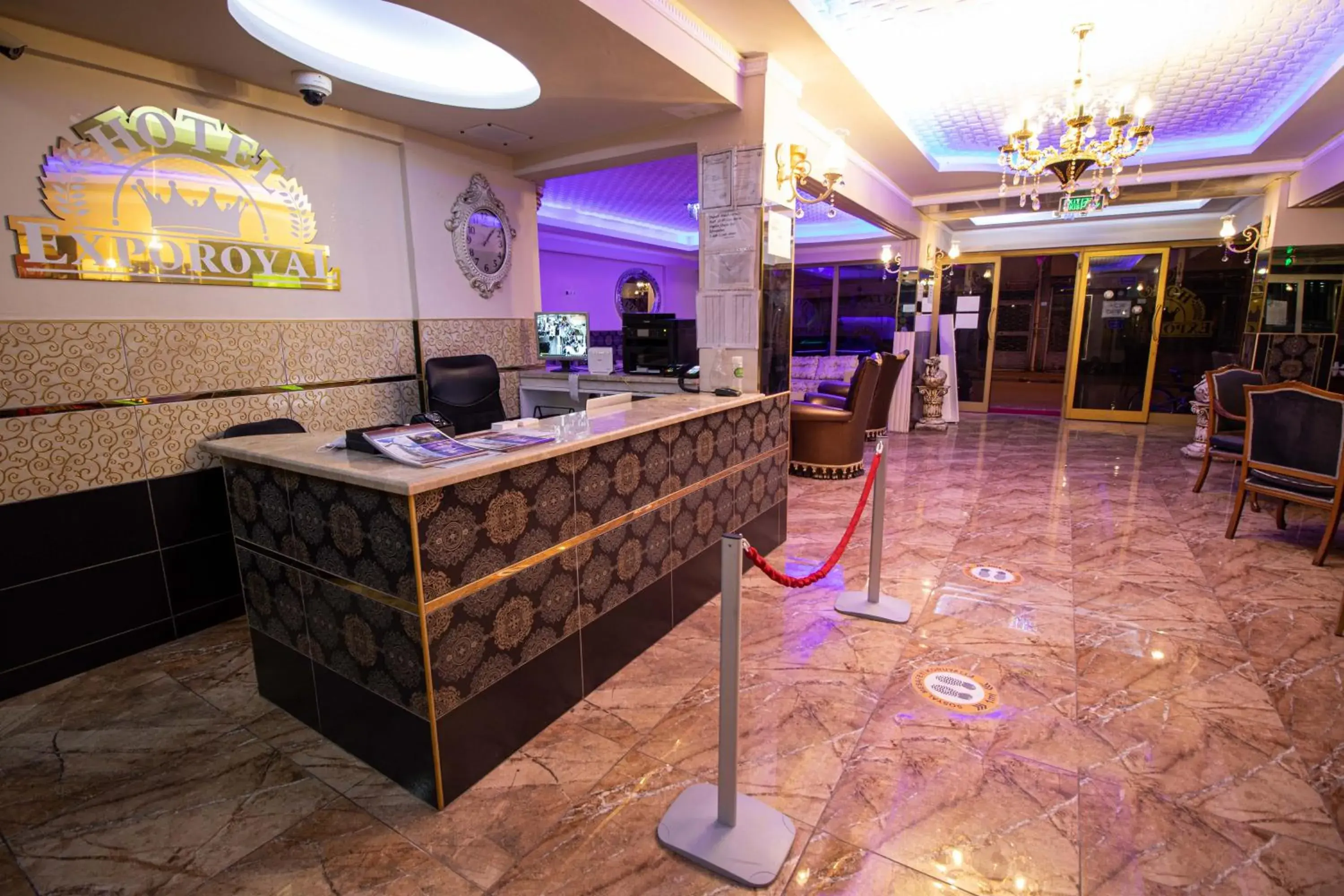 Lobby or reception in Exporoyal Hotel Lobby or reception in Exporoyal Hotel