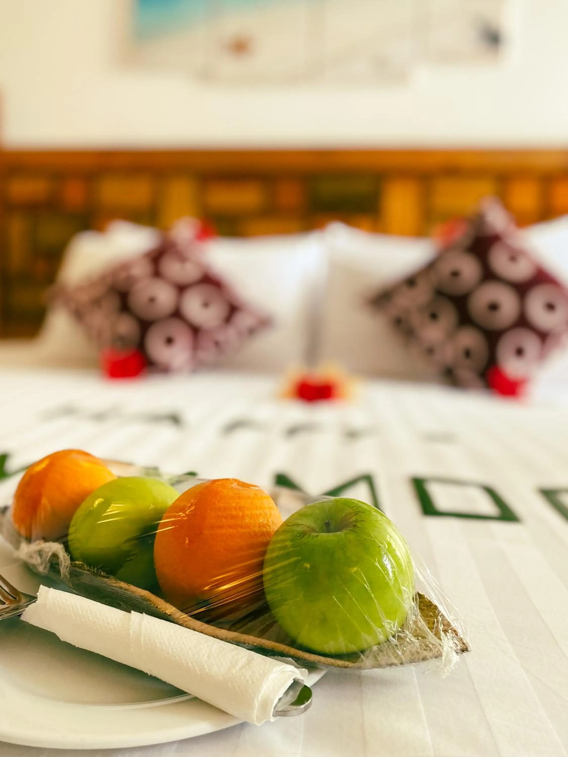 Bedroom, Bed in Shallow Lagoon Rasdhoo